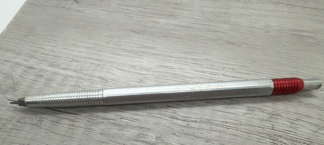 Vintage Drafting Eberhard Faber Microtomic 607 Mechanical Pencil Metal USA.