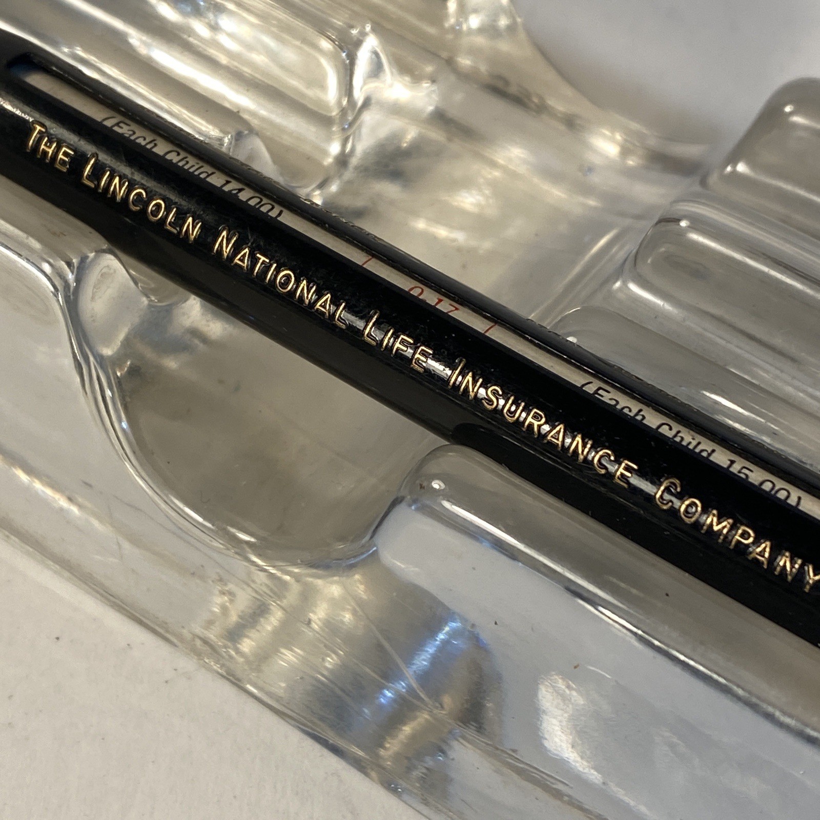 VTG Monroe Mechanical Pencil Dial A Rate Life Insurance Lincoln National Rare