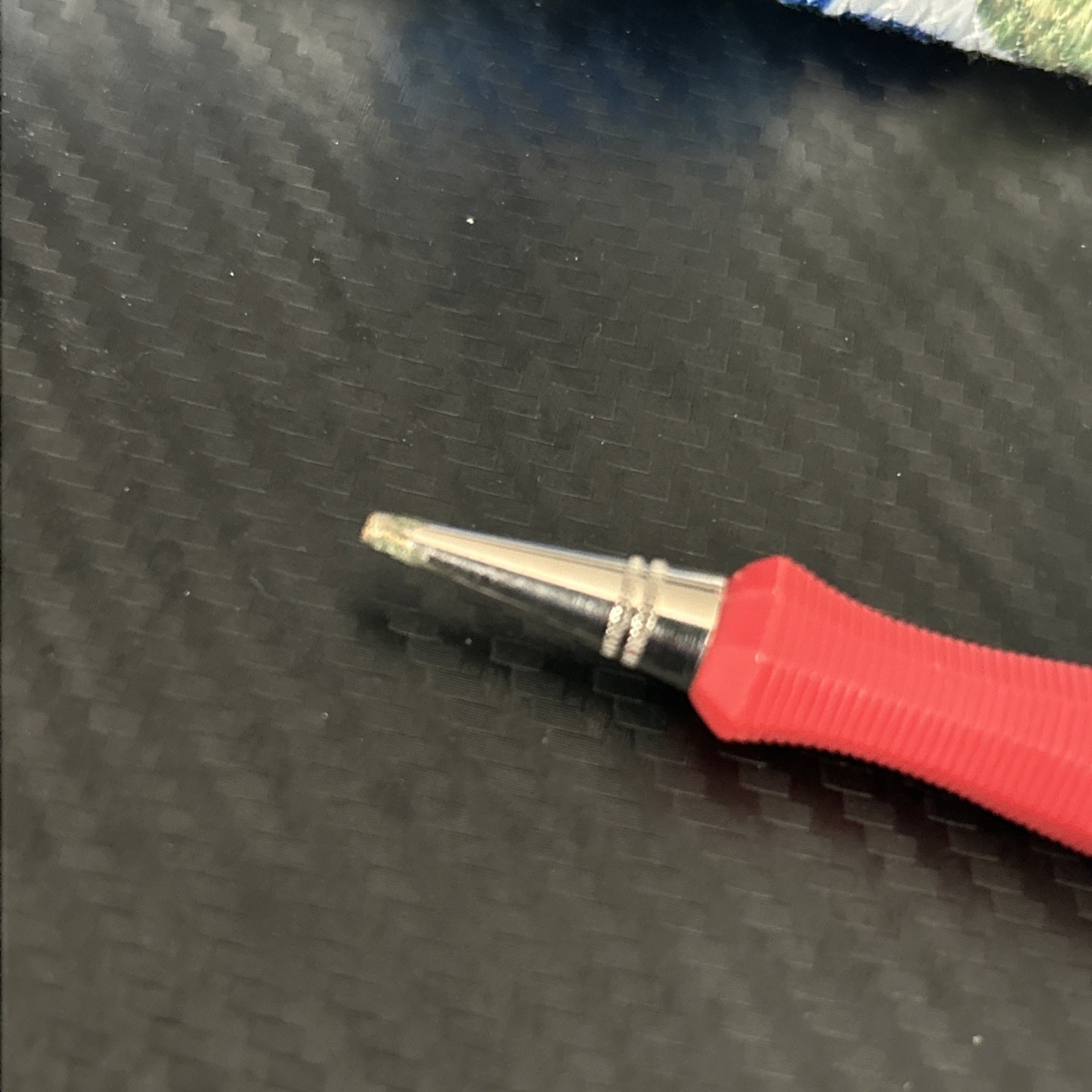Rare Vintage 2 MM Zaner Bloser Mechanical Pencil Red/ Blue