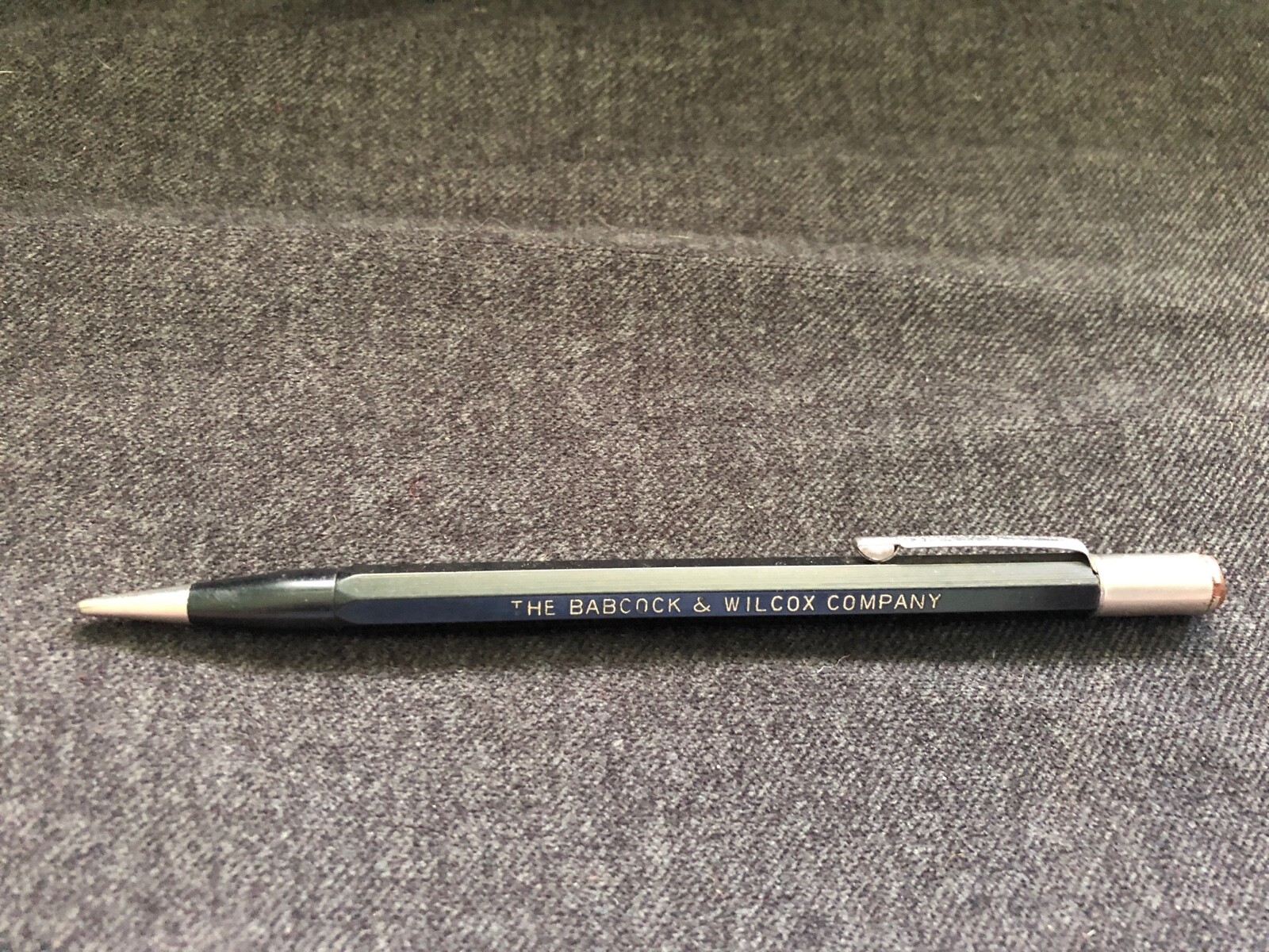 Vintage AUTOPOINT Mechanical Pencil BABCOCK & WILCOX COMPANY for real thin lead