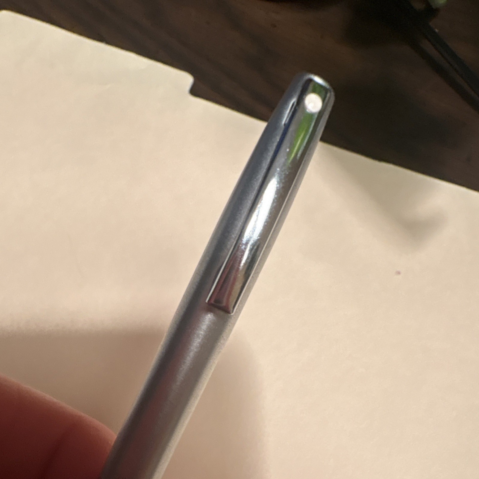 Vtg Parker Steel Mechanical Pencil 0.9 mm Retractable Tip Continuous Twist