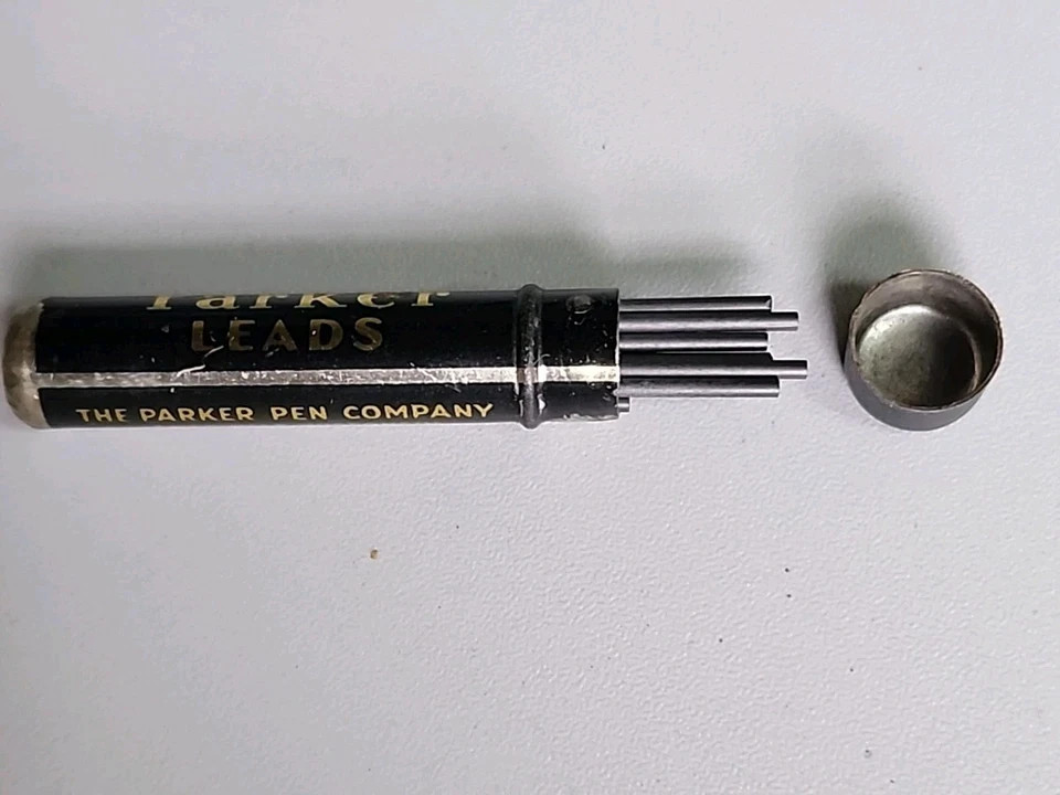 Vintage Pencil Leads Erasers Lot of 4 Sheaffer’s Fineline Pentel Parker
