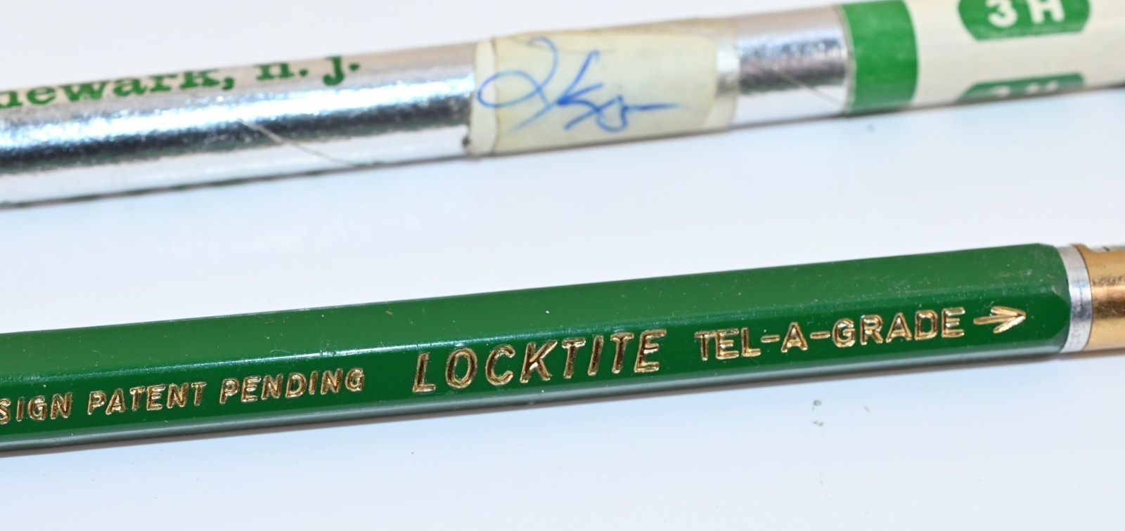 Vintage A.W. Faber Castell Tel A Grade 9800SG Pencil w Leads Tube