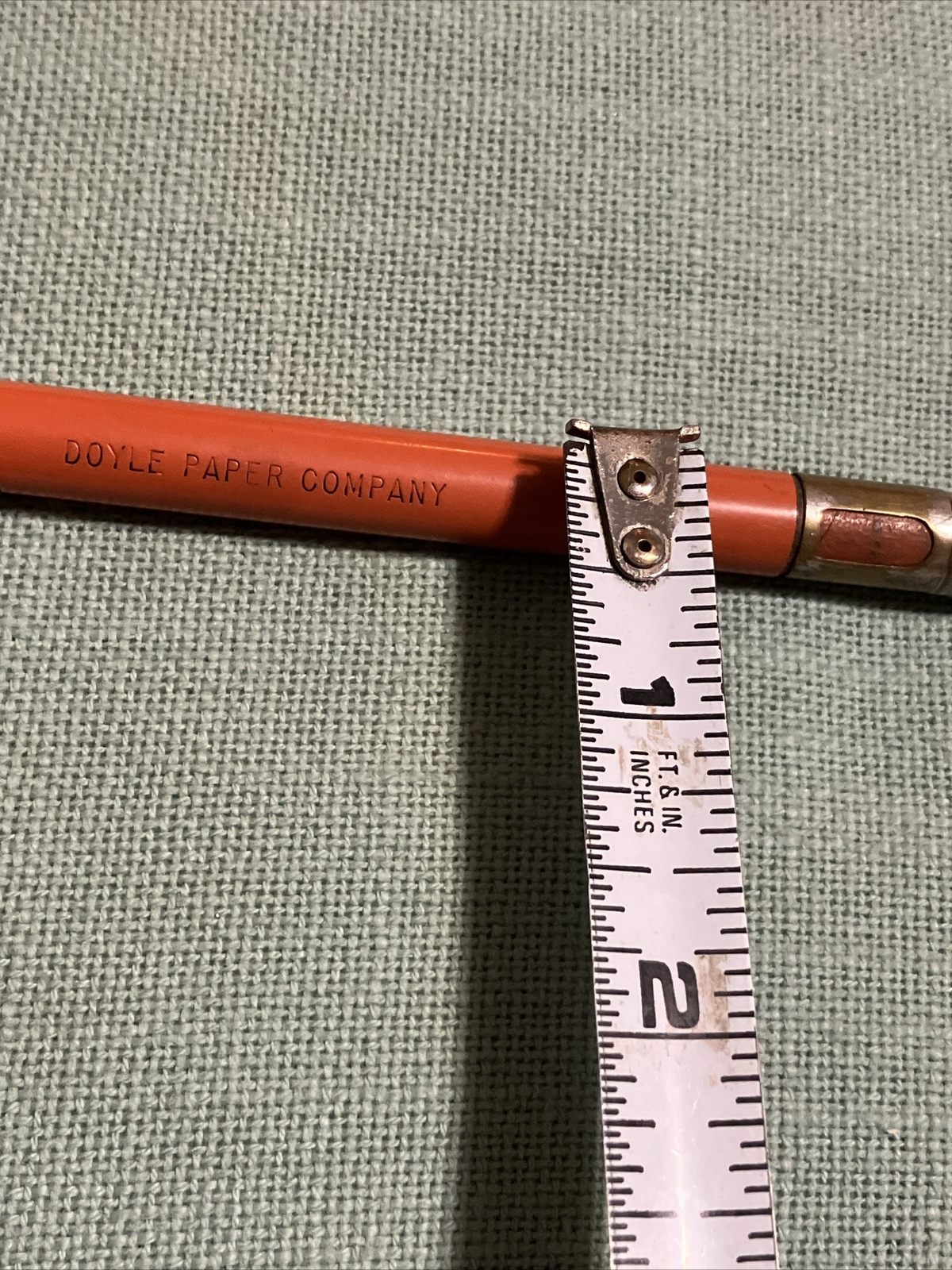 VTG RARE Advertising DOYLE PAPER COMPANY Mechanical Pencil AS IS