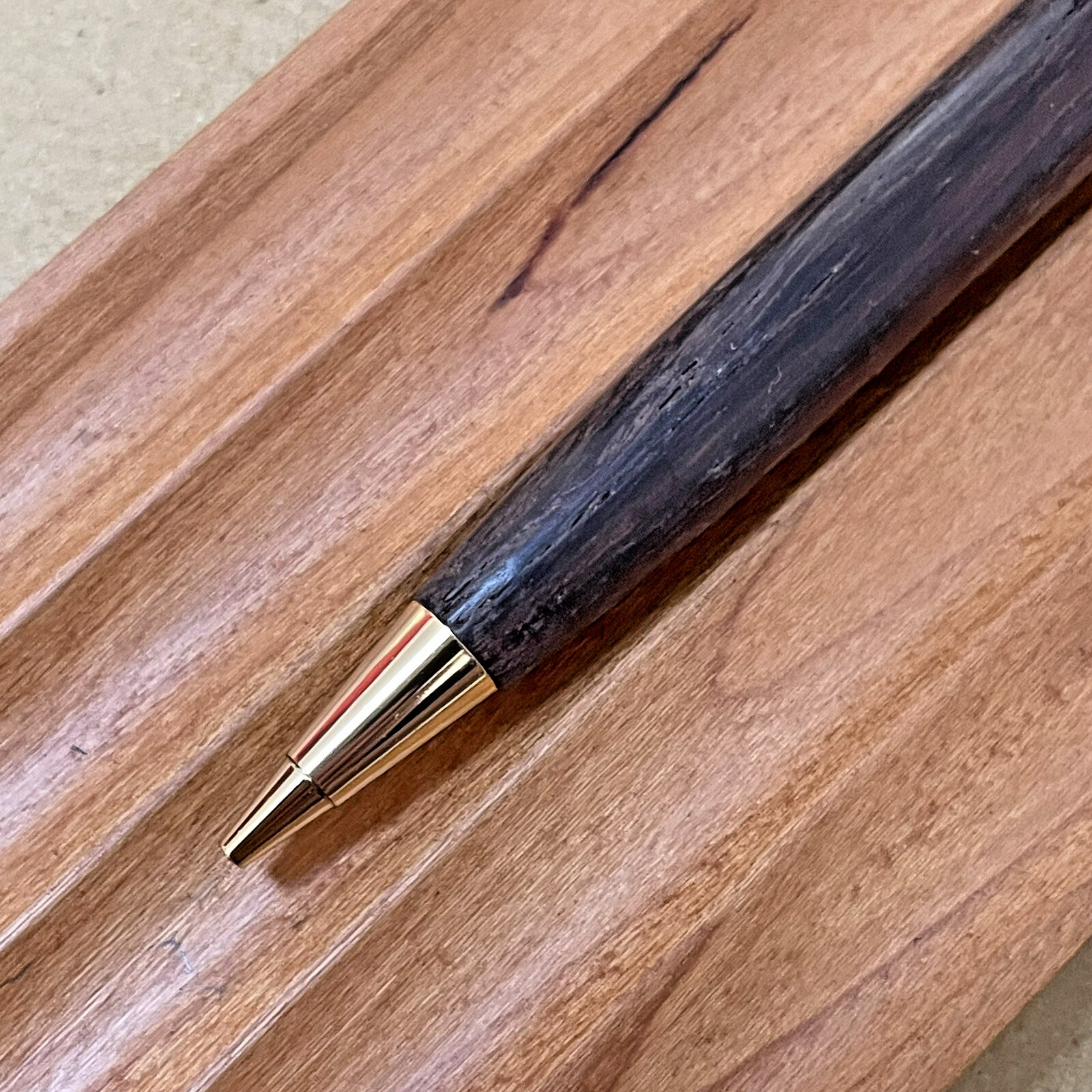 Sakura Mechanical Pencil Slide Sharp 0.5 mm Wood Barrel Made in Japan
