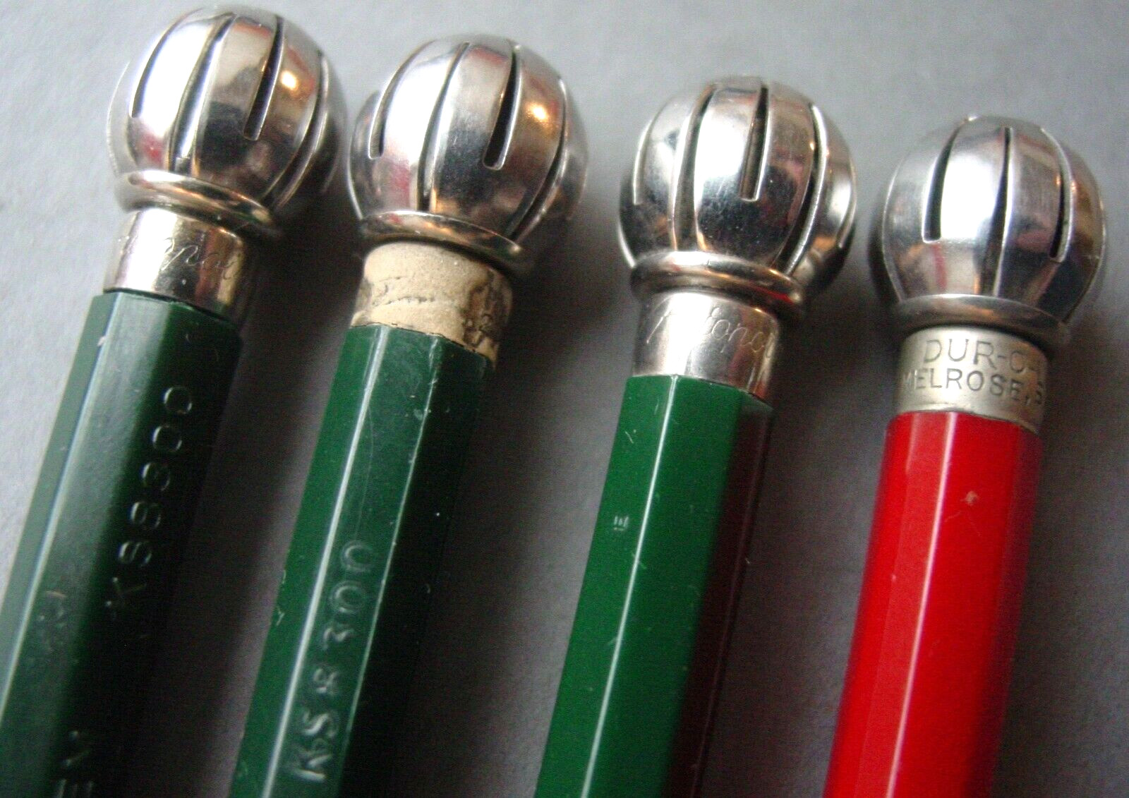 4 Vintage Bell Systems Autopoint Phone Dialer Mechanical Pencils Mixed Lot USA