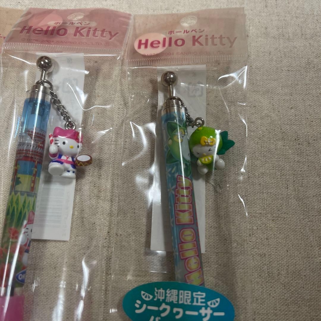 [Rare] Local Hello Kitty ballpoint pen Okinawa limited 3 pieces