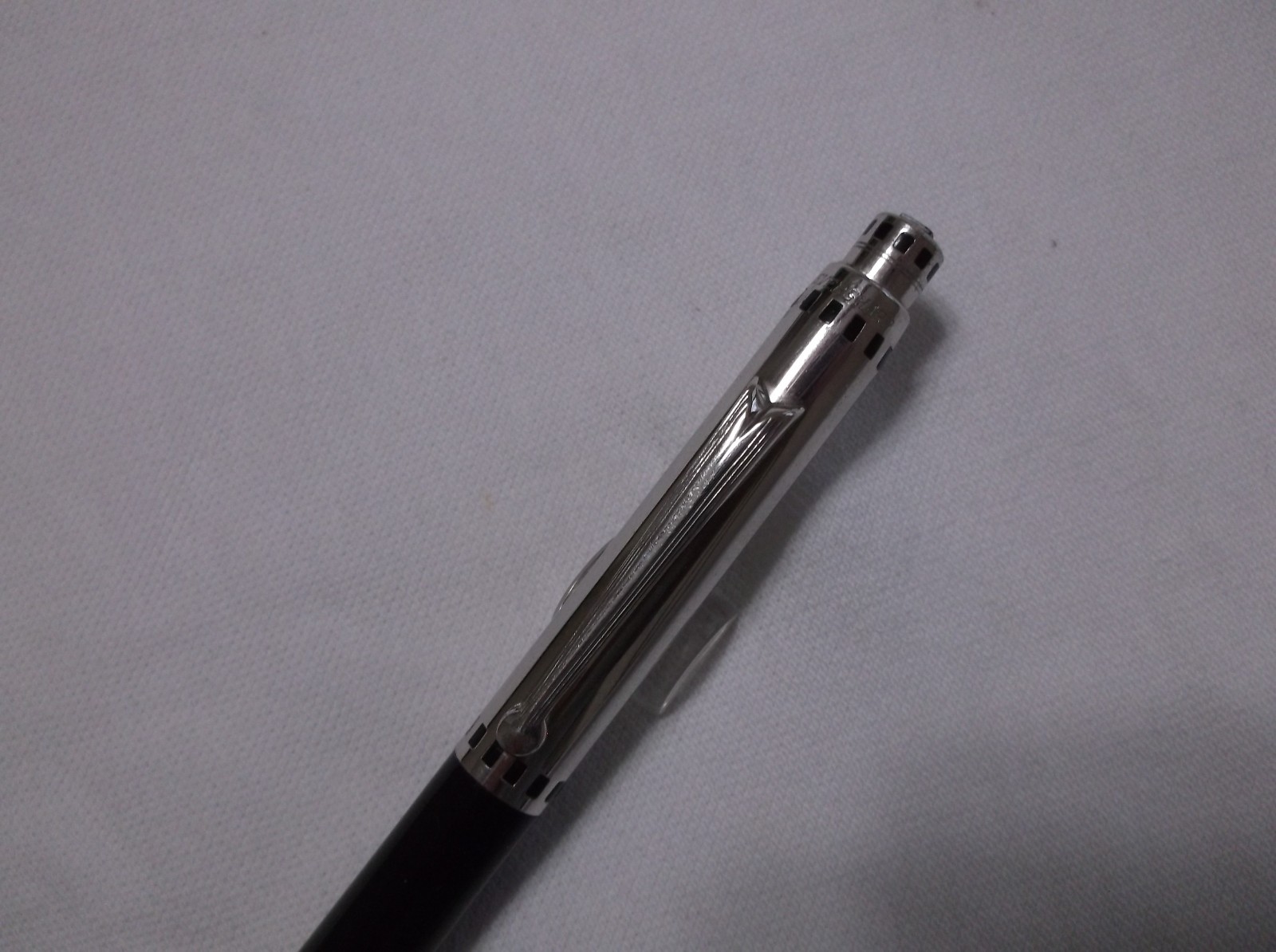 VINTAGE WAHL EVERSHARP CORONET BLACK / CHROME REPEATER PENCIL / 1.18 mm LEAD