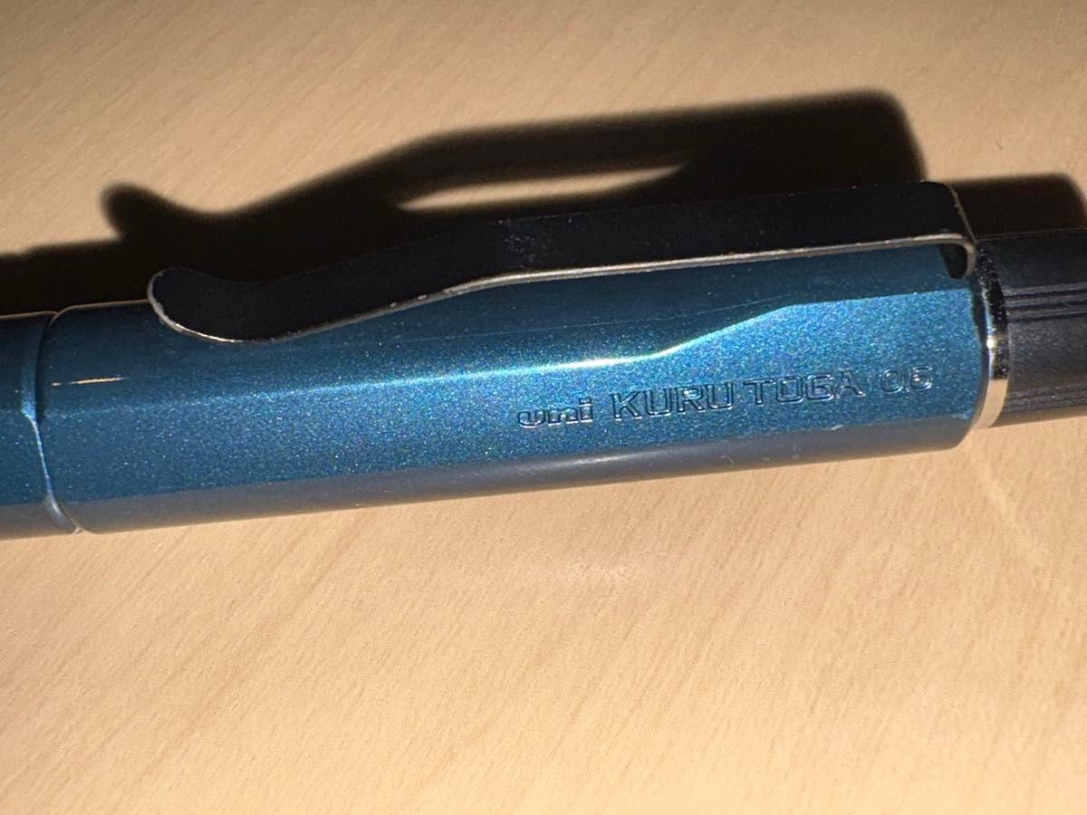 Uni Kuru Toga Dive Mechanical Pencil 0.5mm Abyss Blue Mitsubishi M5-5000 Used FS