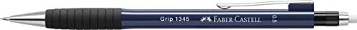 Mechanical Pencil 0.5 mm Lead Triangular Grip Extra Large Eraser Pack of 1