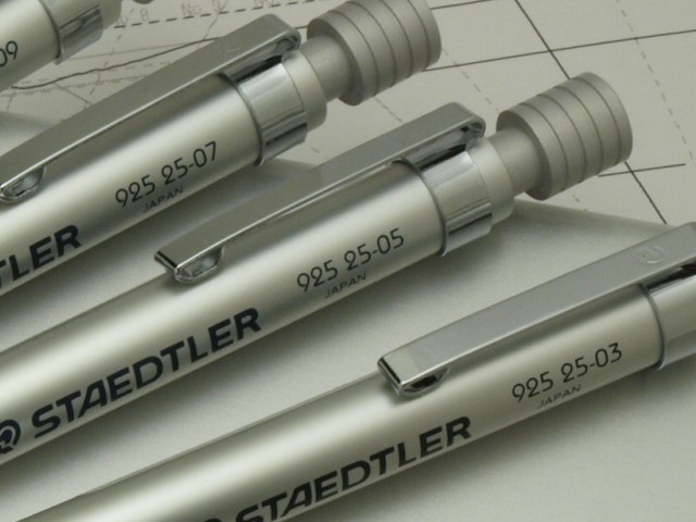 STAEDTLER graphit Drafting Mechanical pencil 925 25 .3/.5/.7/.9/2.0 and Pen Case