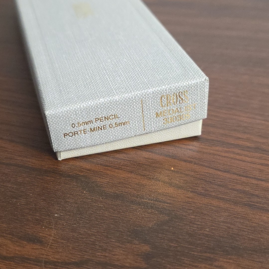 Cross Century Pencil Medalist Chrome & Gold 0.5mm New In Box 330305 Made In USA