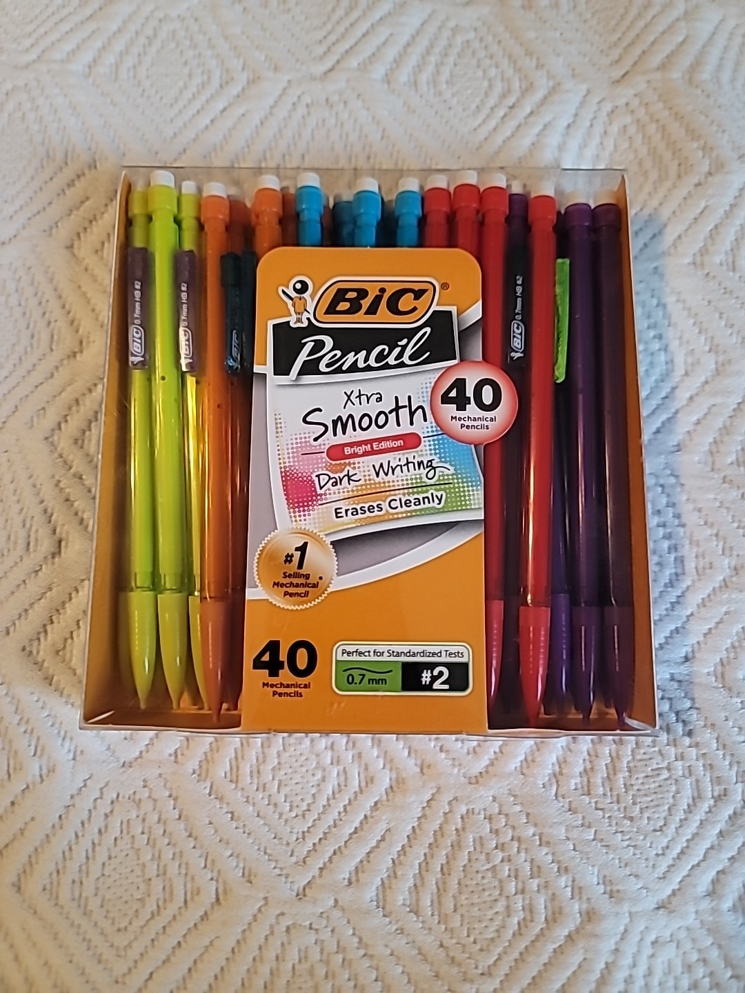 BIC Xtra Smooth Mechanical Pencil 0.7 Mm Medium Point Refillable Retractable