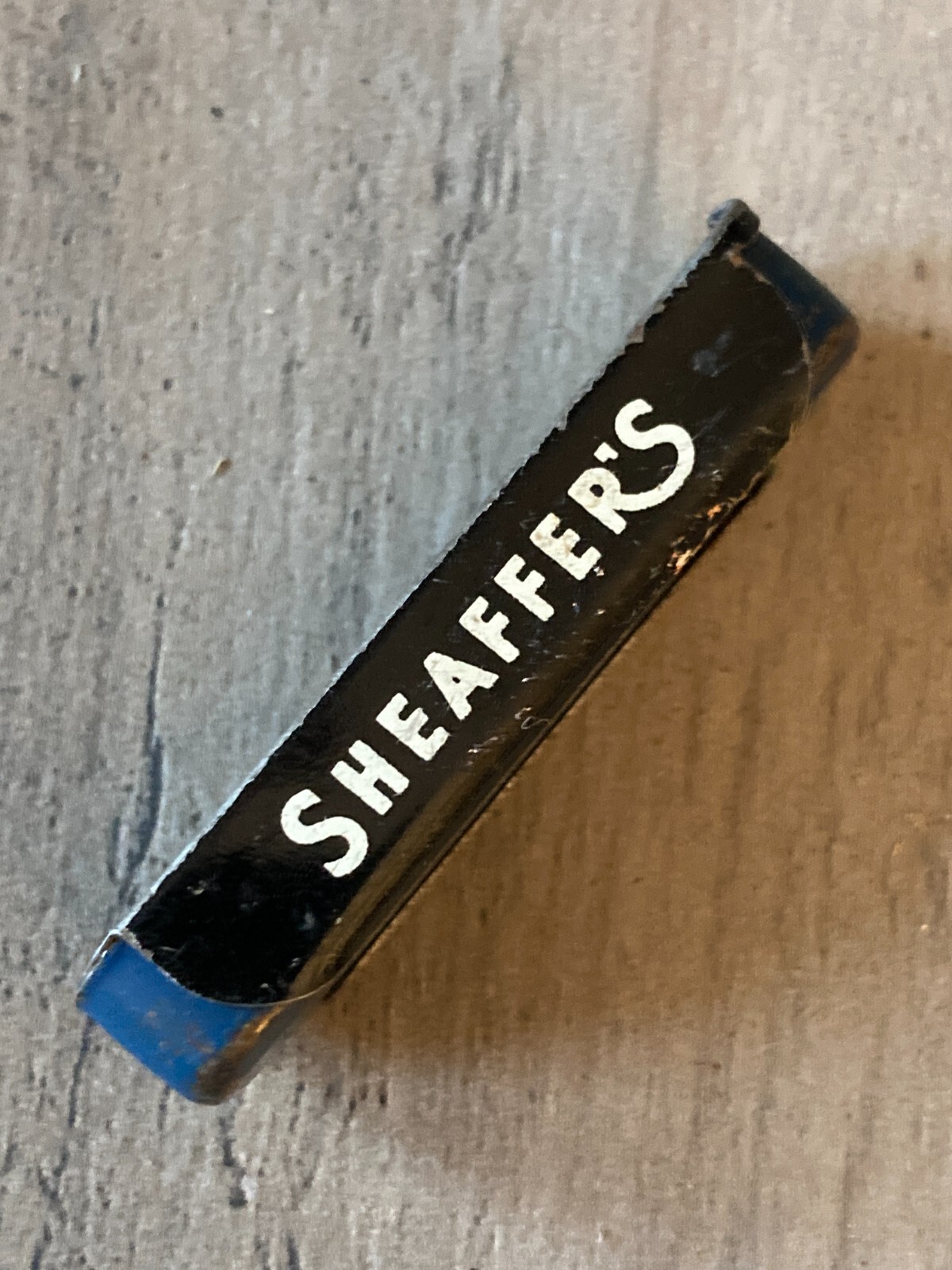 Vintage SHEAFFER Fineline Mechanical Pencil Lead RED R 15 Metal TIN ONLY