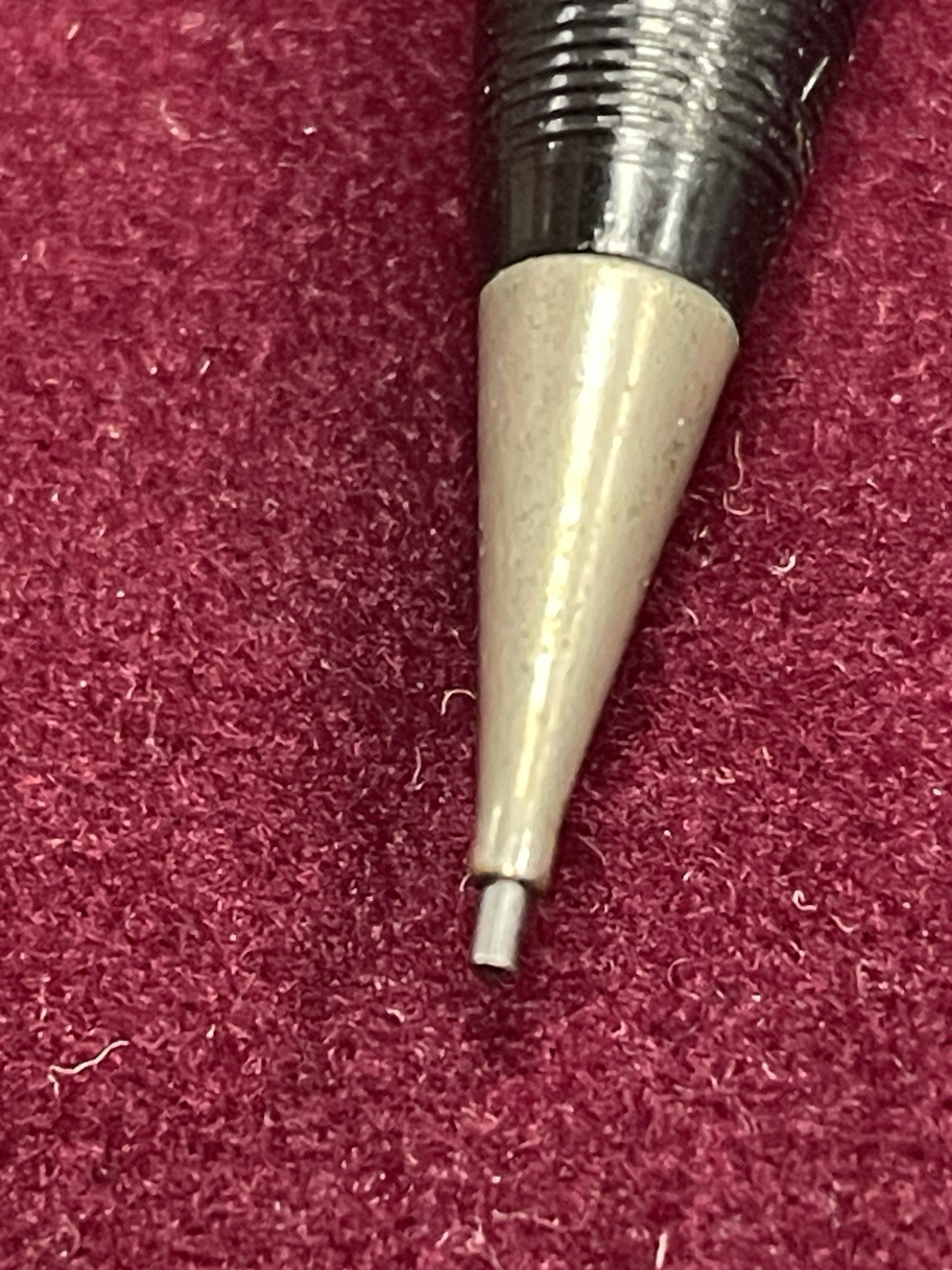 Vintage Sheaffer Fineline Mechanical Pencil Black & Gold, Works, Shows Use