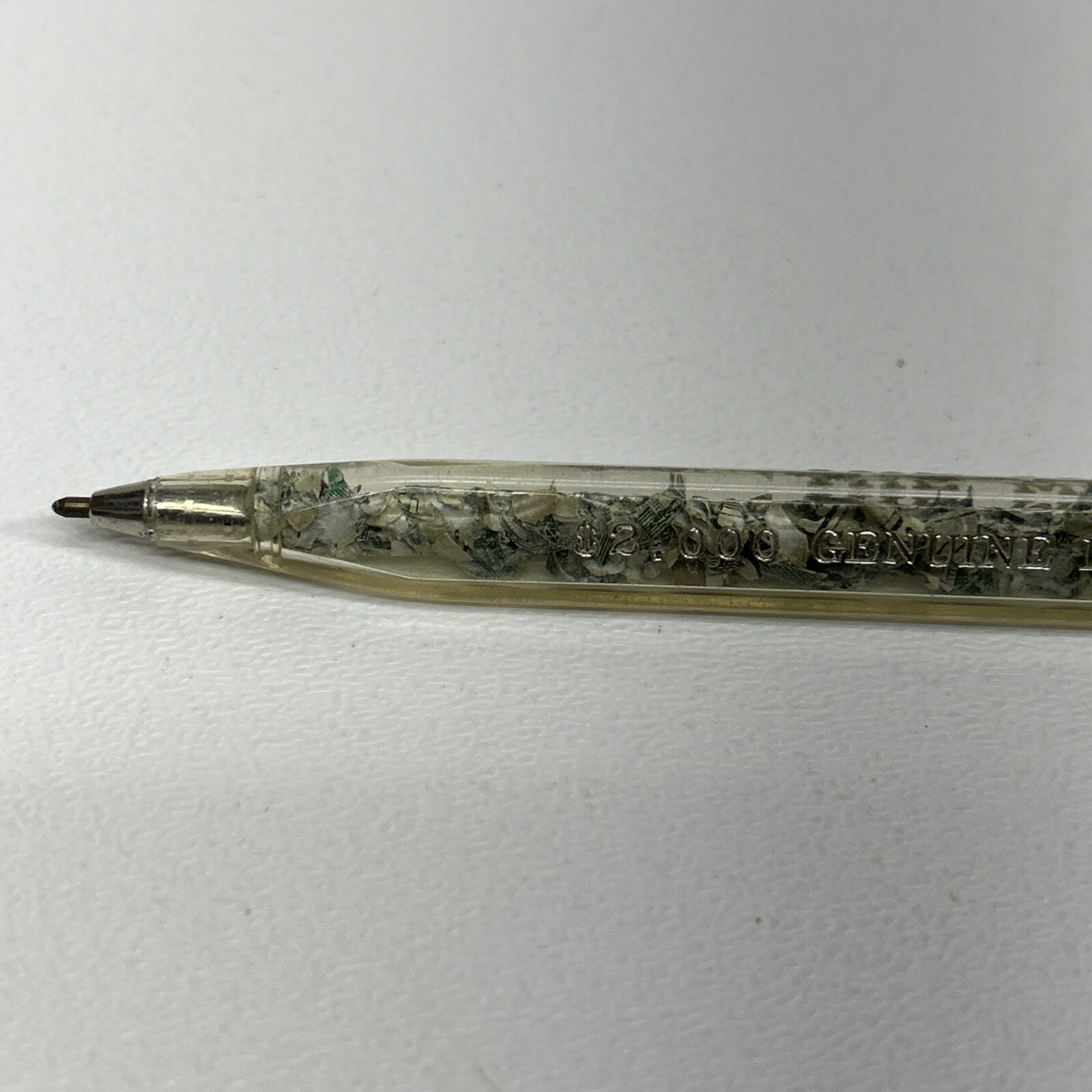 Vintage “The Money Pen” $2000 De-Minted Money 1978 No Ink