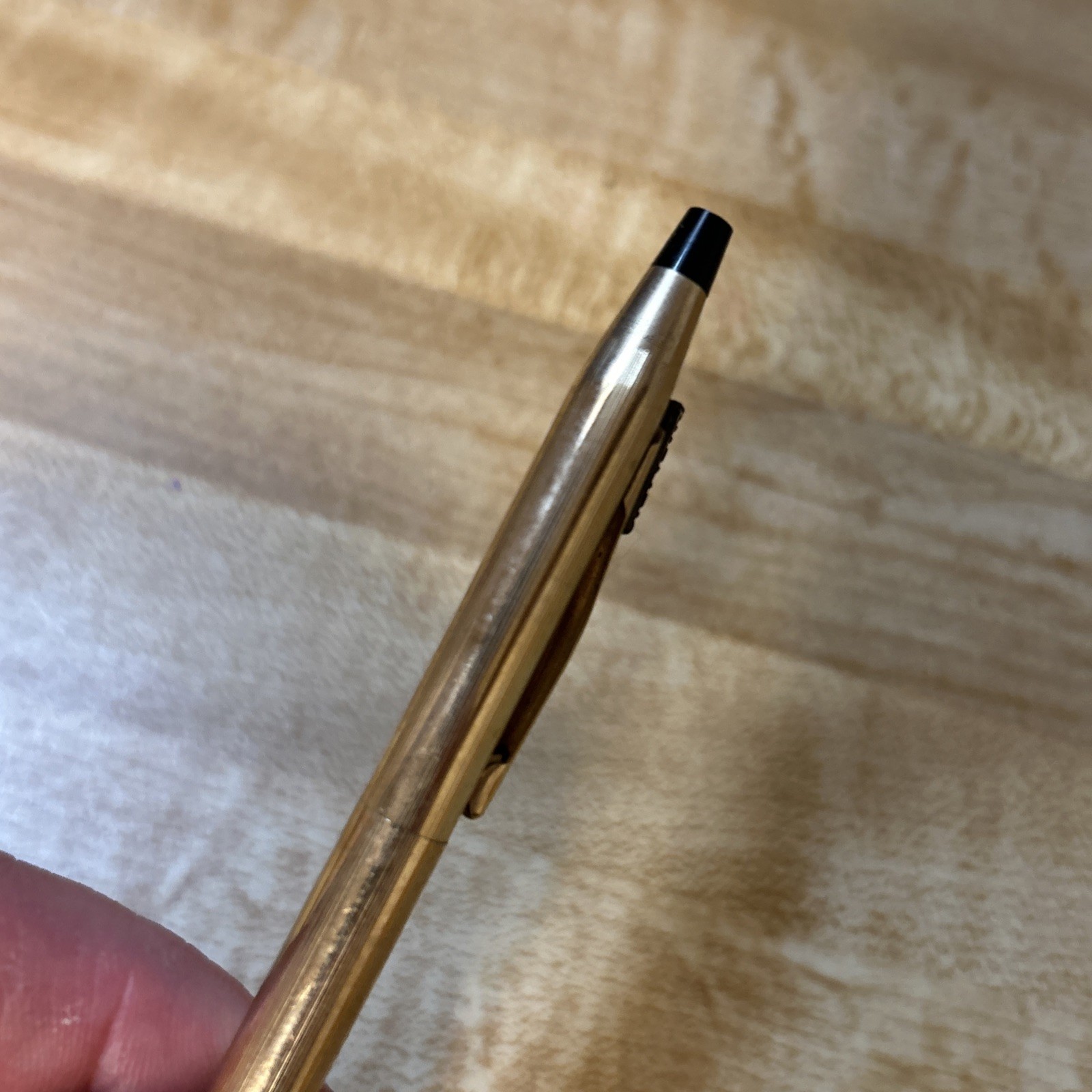 VTG Cross 10k Gold Filled Mechanical Pencil Twist Electroplated Siemens Logo Wks