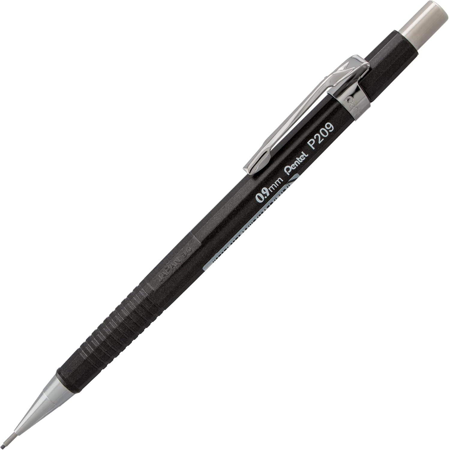 Sharp Mechanical Pencil, (0.9Mm), Metallic Graphite Barrel, Box of 12 (P209MN)