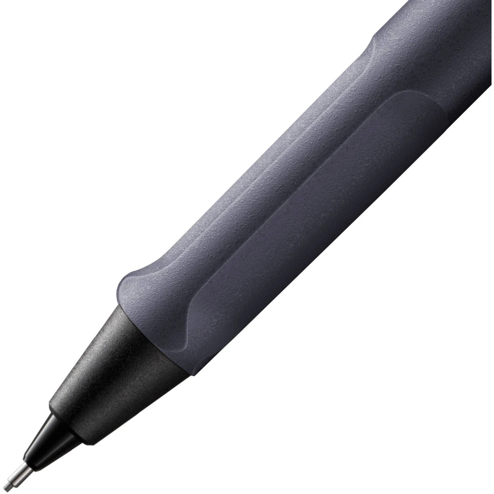 Lamy Mechanical Pencil Safari Steel Black 0.5 mm Lead Ergonomic Grip L1E2SBK