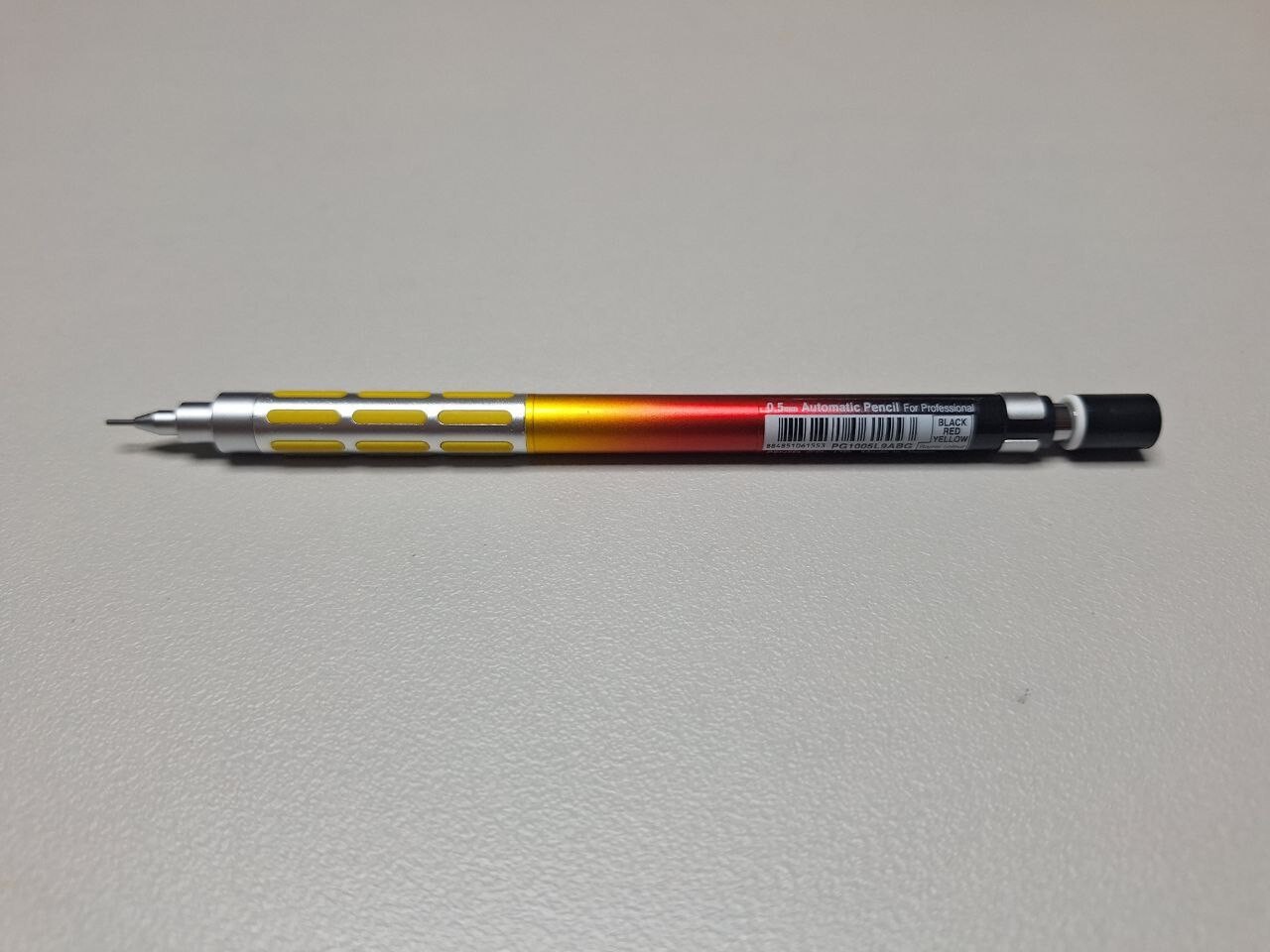 Pentel Graph 1000 Limited Edition 9 Tropical Summer Gradation – black & yellow