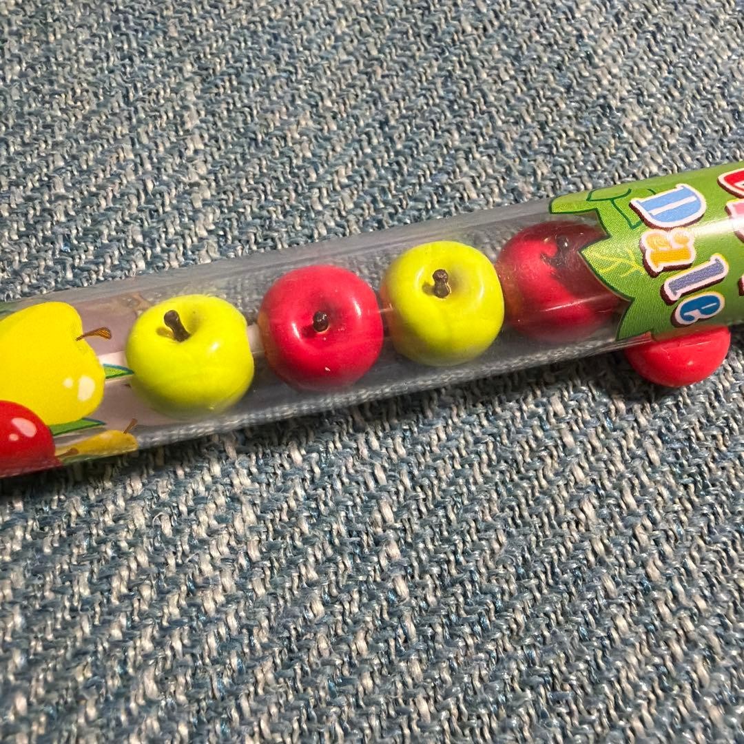 Super Rare Disney Chip and Dale Mascot Apple Mechanical Pencil Heisei Retro