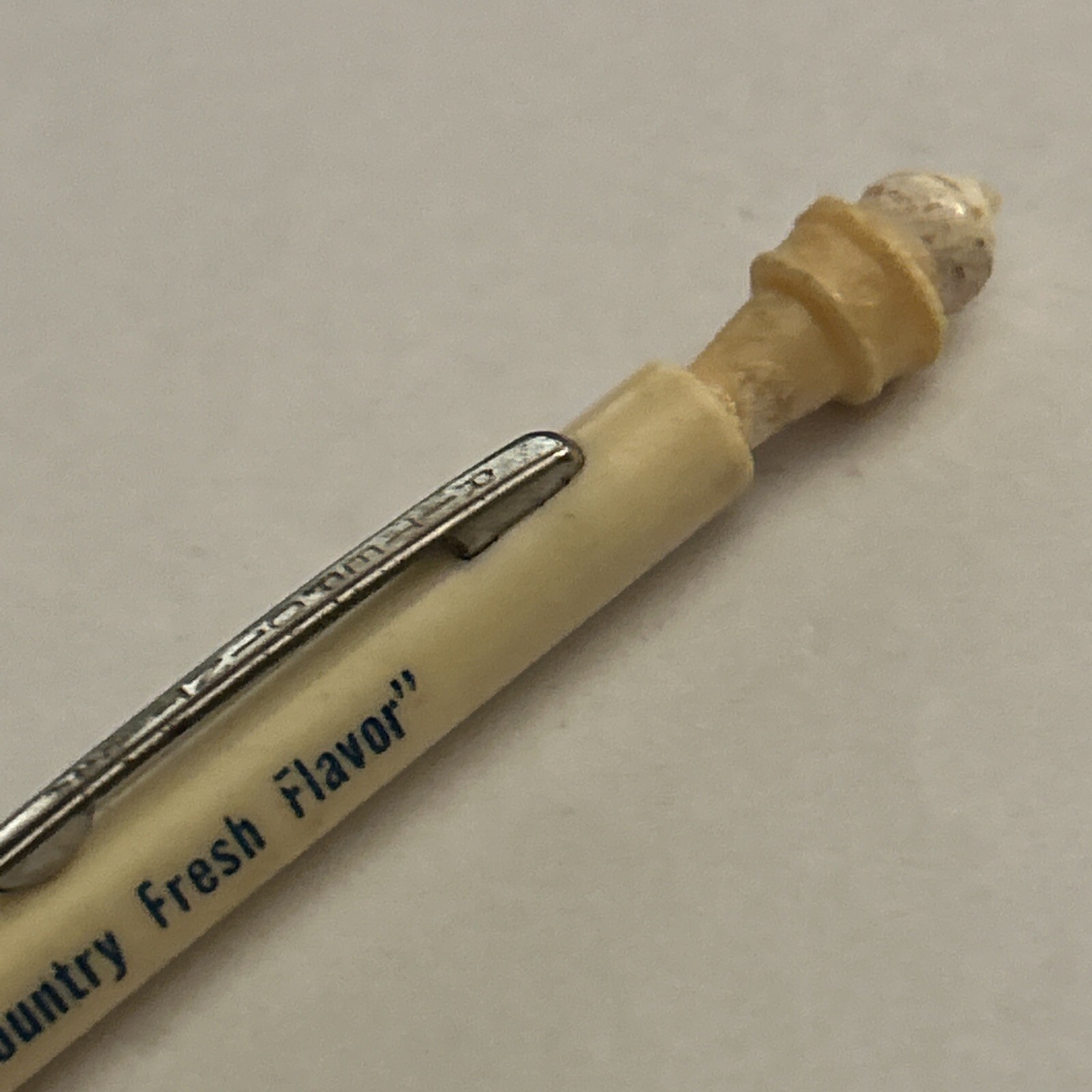 VTG Mechanical Pencil Dairy Queen “With That Country Fresh Flavor” Cone Topper