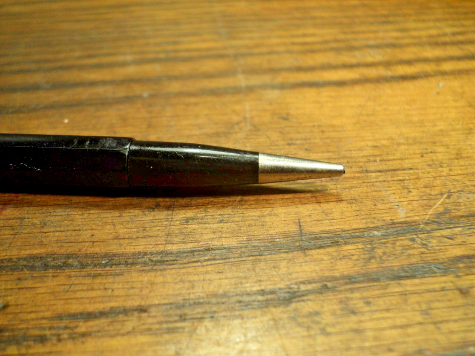 Vintage 10 Pack Durolite Mechanical Pencil Black Body & Tip NOS Seconds? 5-3/4″