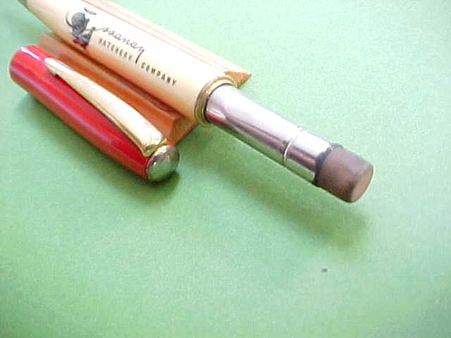 Rare 1950’s RITEPOINT Mechanical Pencil ESSANAY HATCHERY / Salesmen’s Sample