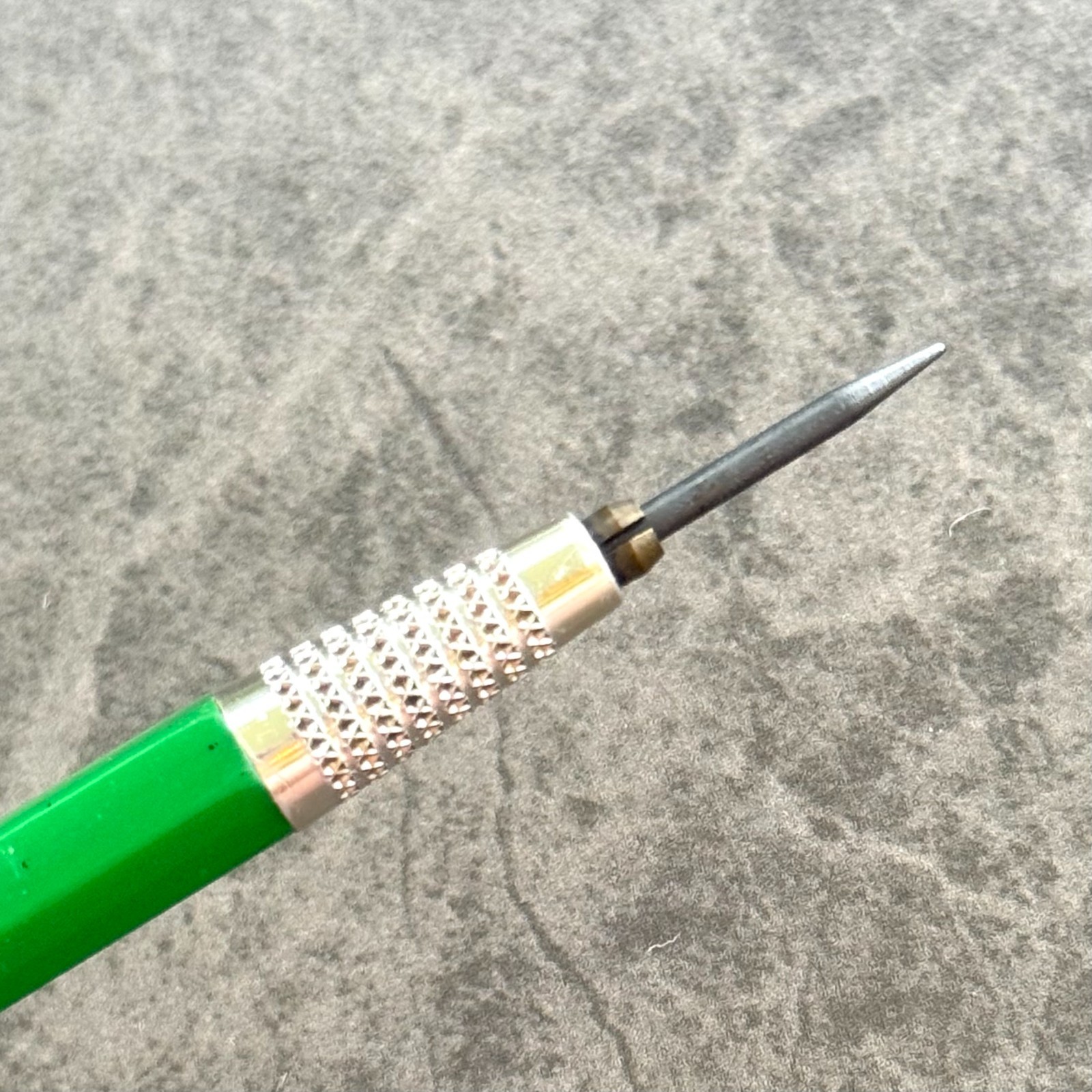 AW Faber Castell Locktite Vintage Green Lead Holder USA, NEW GRAPHITE