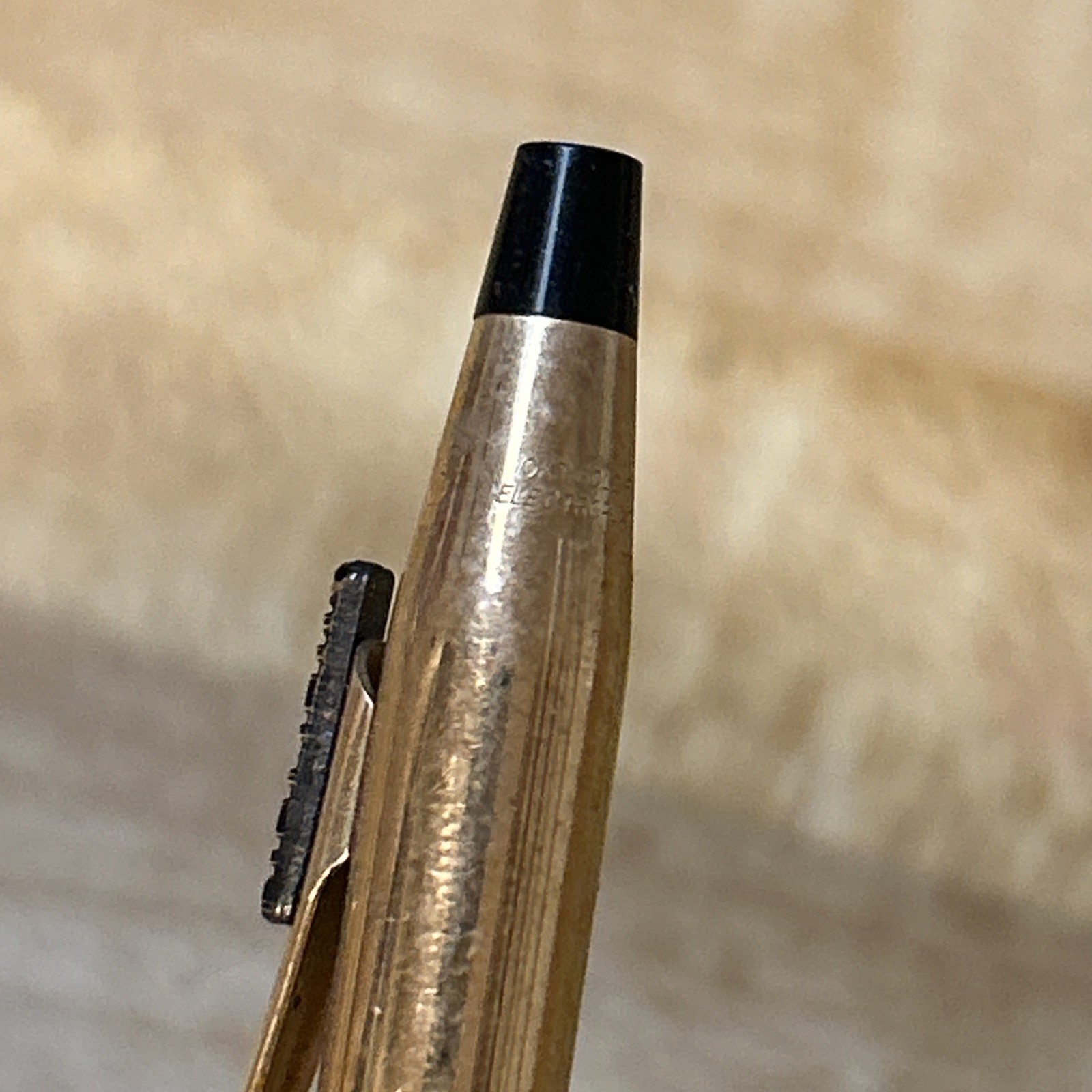 VTG Cross 10k Gold Filled Mechanical Pencil Twist Electroplated Siemens Logo Wks