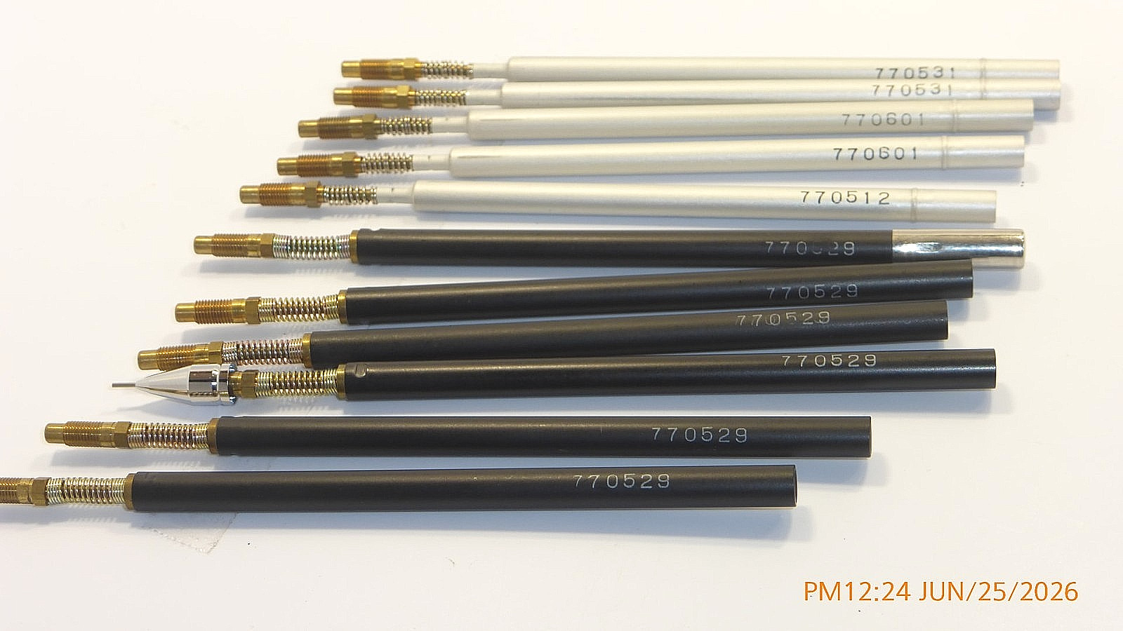 Vintage PENTEL Tools Box & Parts for Mechanical Pencils-Incomplete-Bad Condition