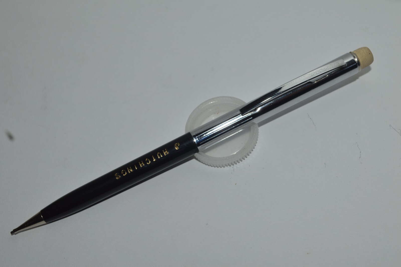 SHEAFFER Mechanical Pencil 0.8mm Engraved J Hutchings Circa 1960’s Tested Works