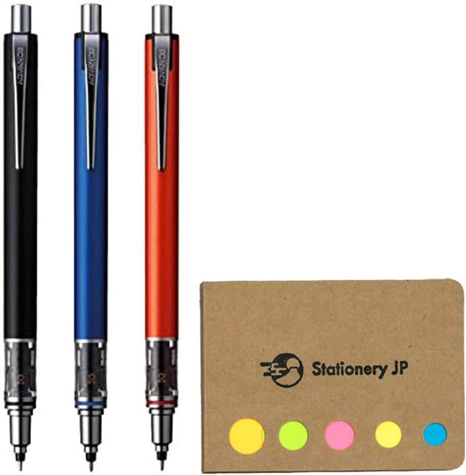 Kuru Toga Advance Auto Lead Rotation Mechanical Pencil 0.5 Mm, Body Color(Black/