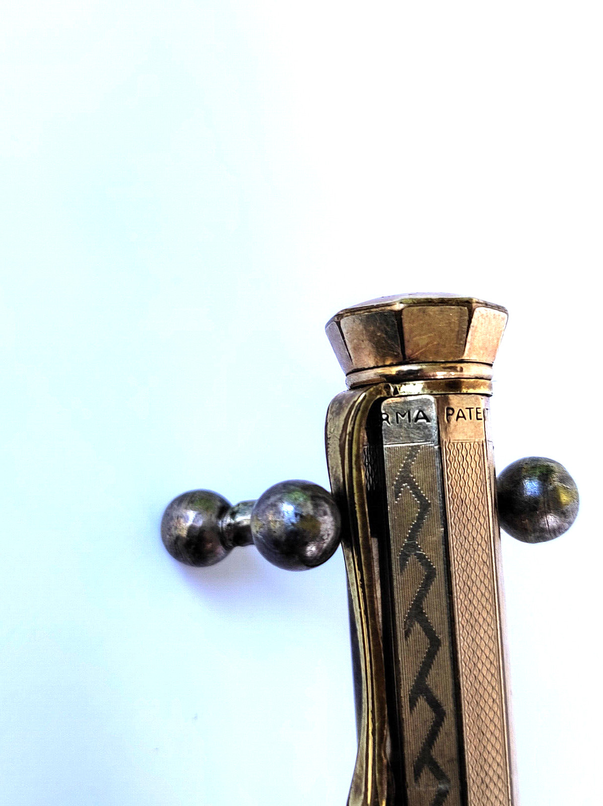 FEND Norma Patent, 4 Color Mechanical Pencil, Germany – 1930’s, Rare Gold Plated