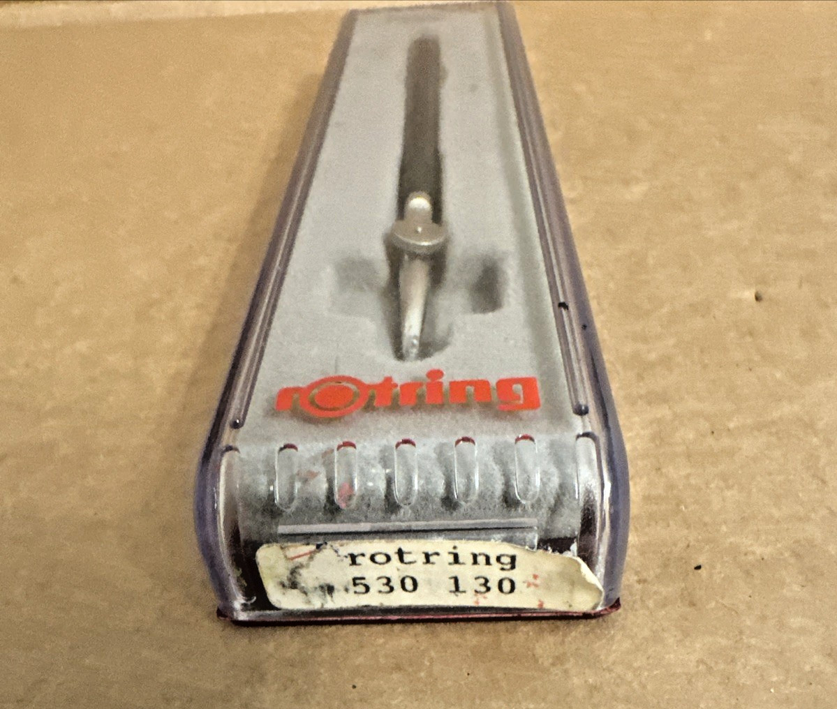 Rotring Ruling Pen 530 130 High Quality Vintage With Case Made In Germany