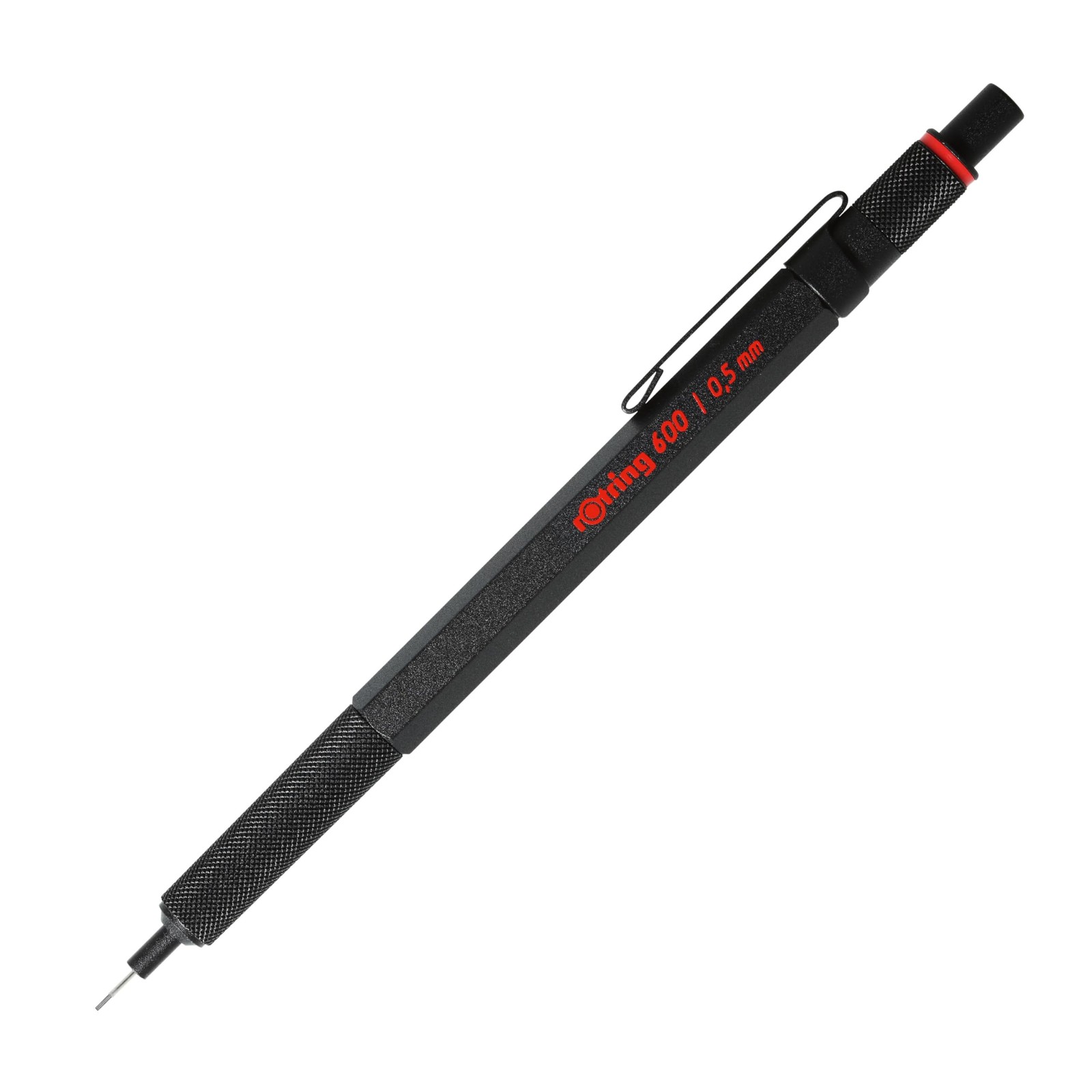 rOtring 600 Mechanical Pencil, 0.5mm, Black Barrel – For