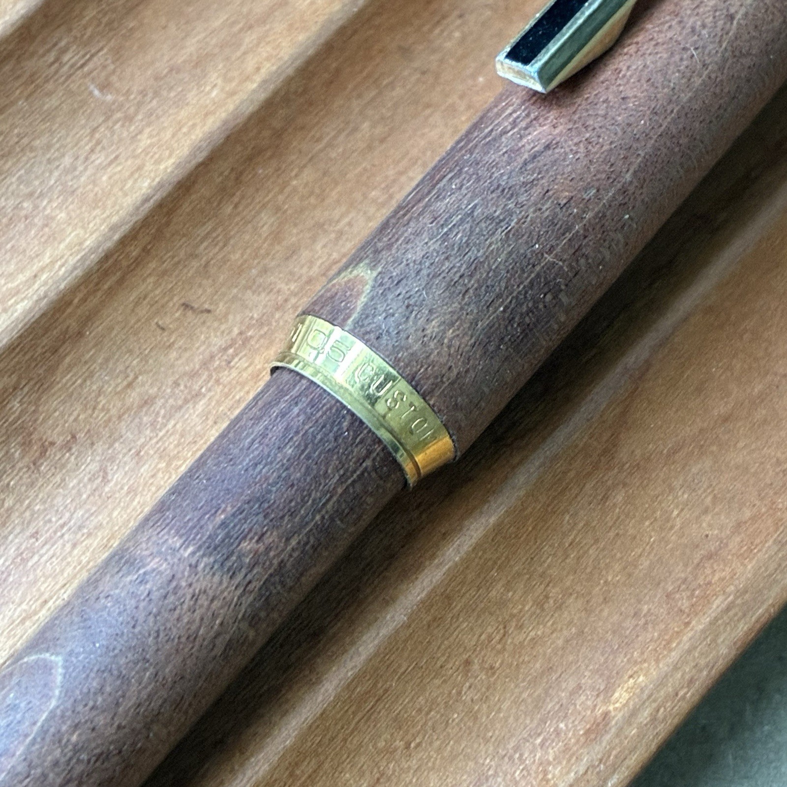 Pilot Mechanical Pencil Custom Maple Wood Barrel 0.5 mm Made in Japan