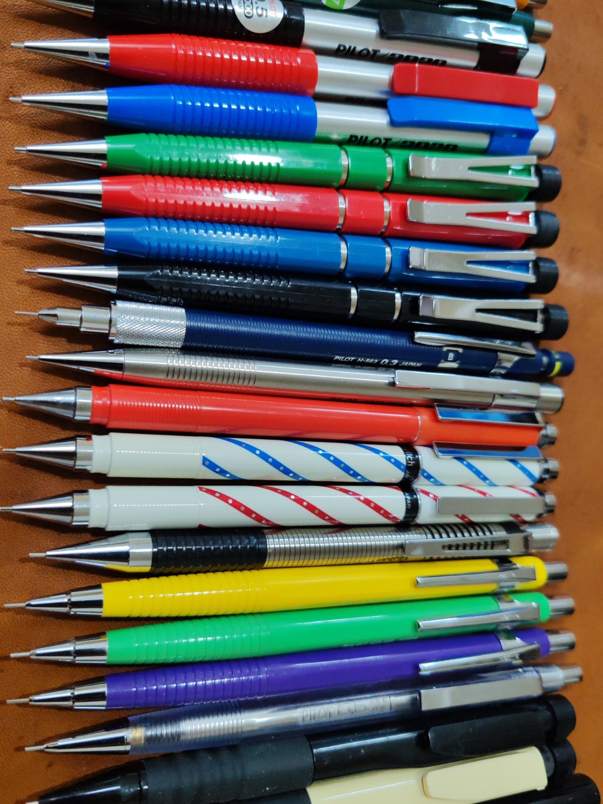 NOS VINTAGE PILOT Mechanical Pencil RARE Collection JAPAN Lot Of 25 PCS