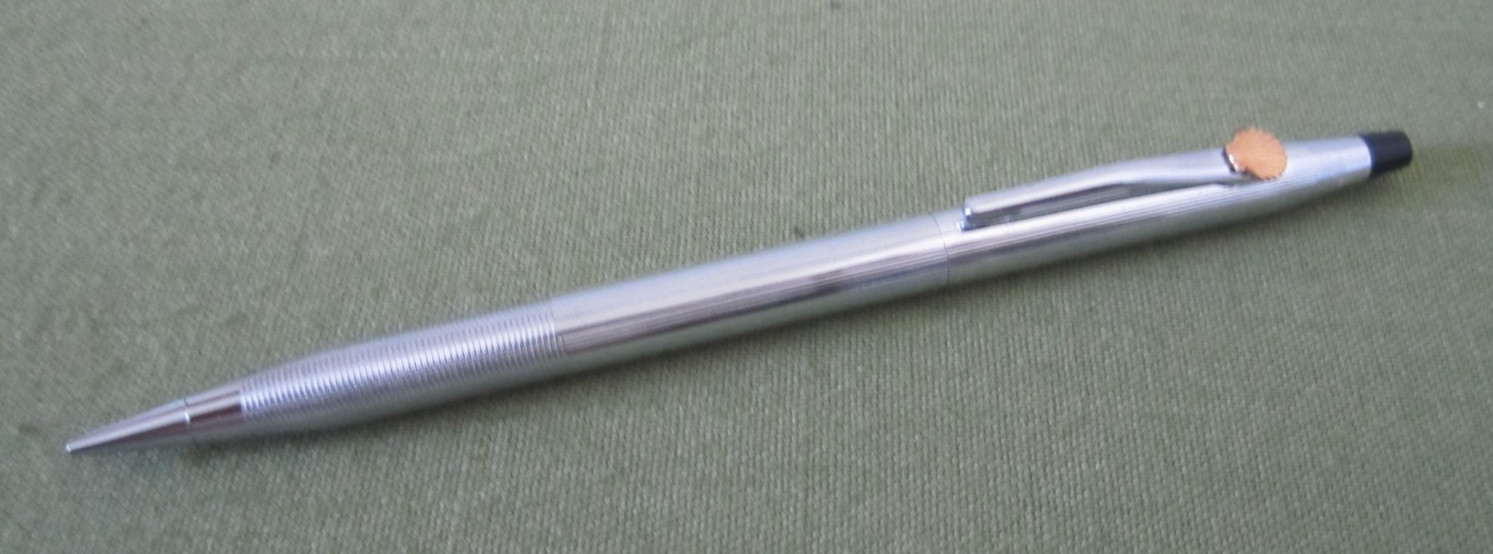 Vintage Cross Century Mechanical Pencil -Shell Oil Logo- Twist Mechanism- USA