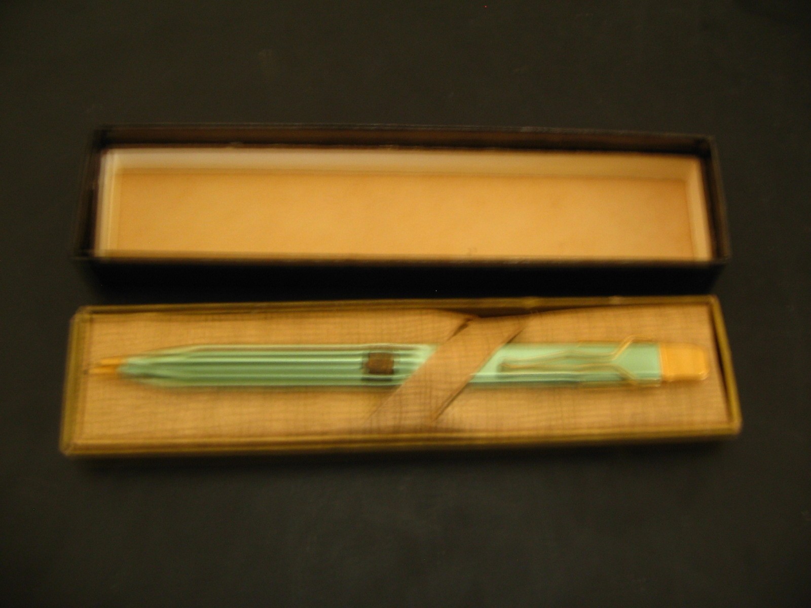 VTG c1950 4.5″ Flat Slencil Mechanical Pencil “Lord is my Shepherd’ N.O.S.+Box