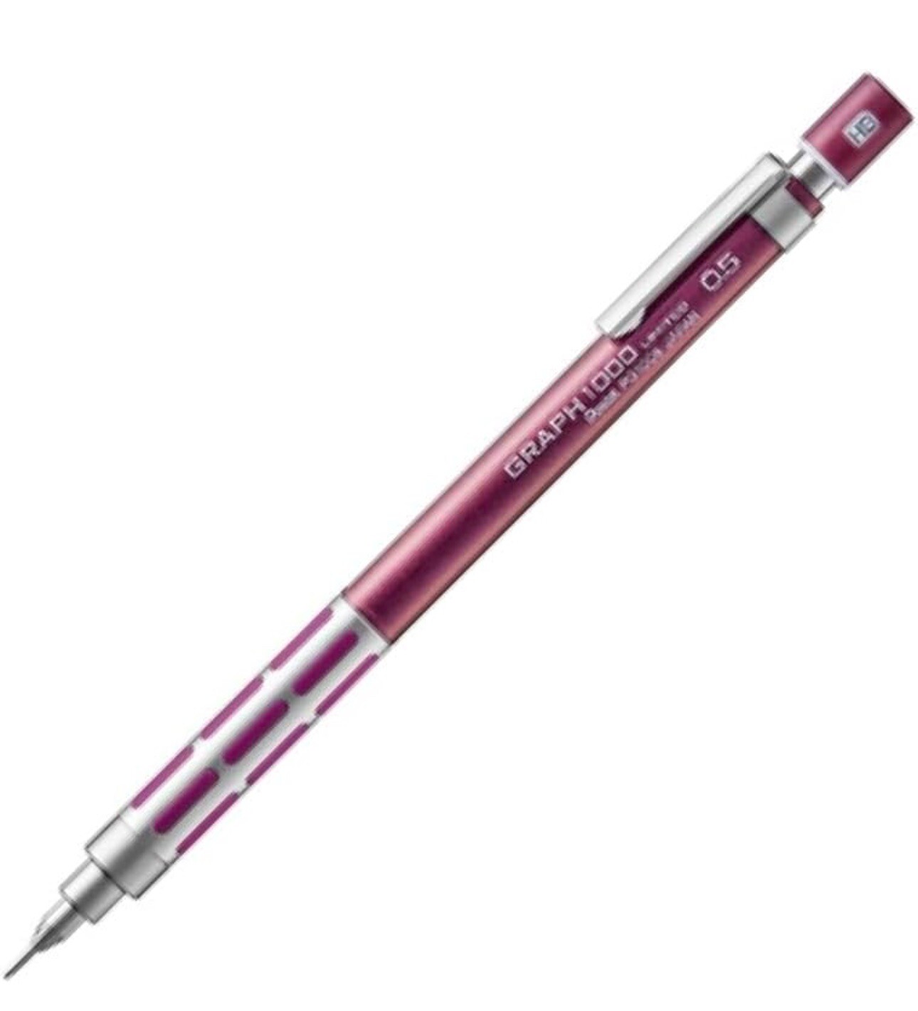Pentel Graph 1000 Limited Edition Mechanical pencil set of 2 Pearl Black And Red
