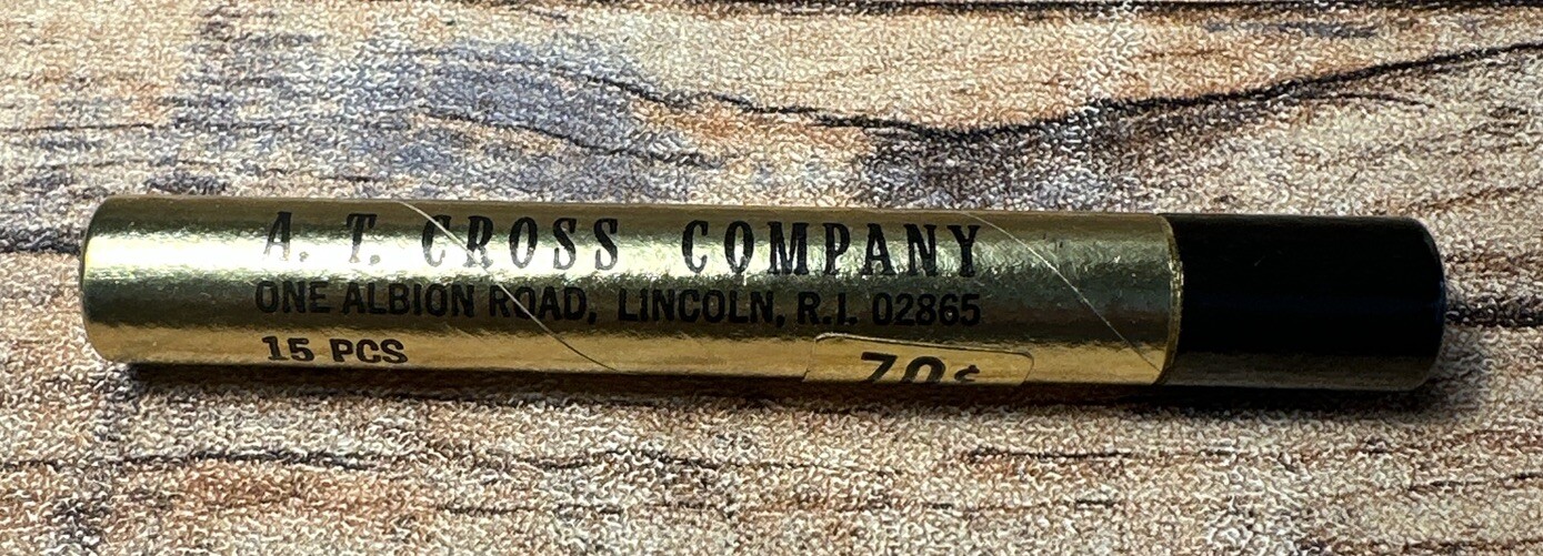 Cross Mechanical Pencil Lead Refills Medium Soft Thin Leads 15 Pieces – New