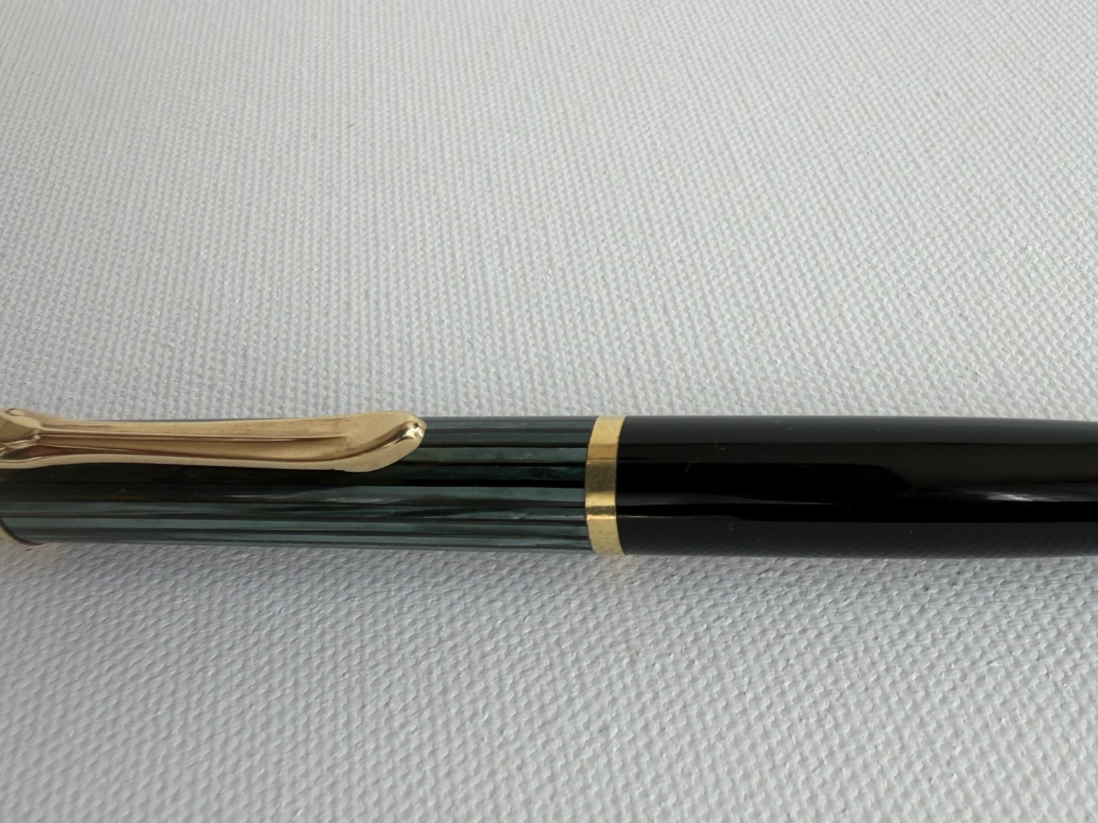 Pelikan 450 Mechanical Pencil In Green Striped & Black Günther Wagner Design