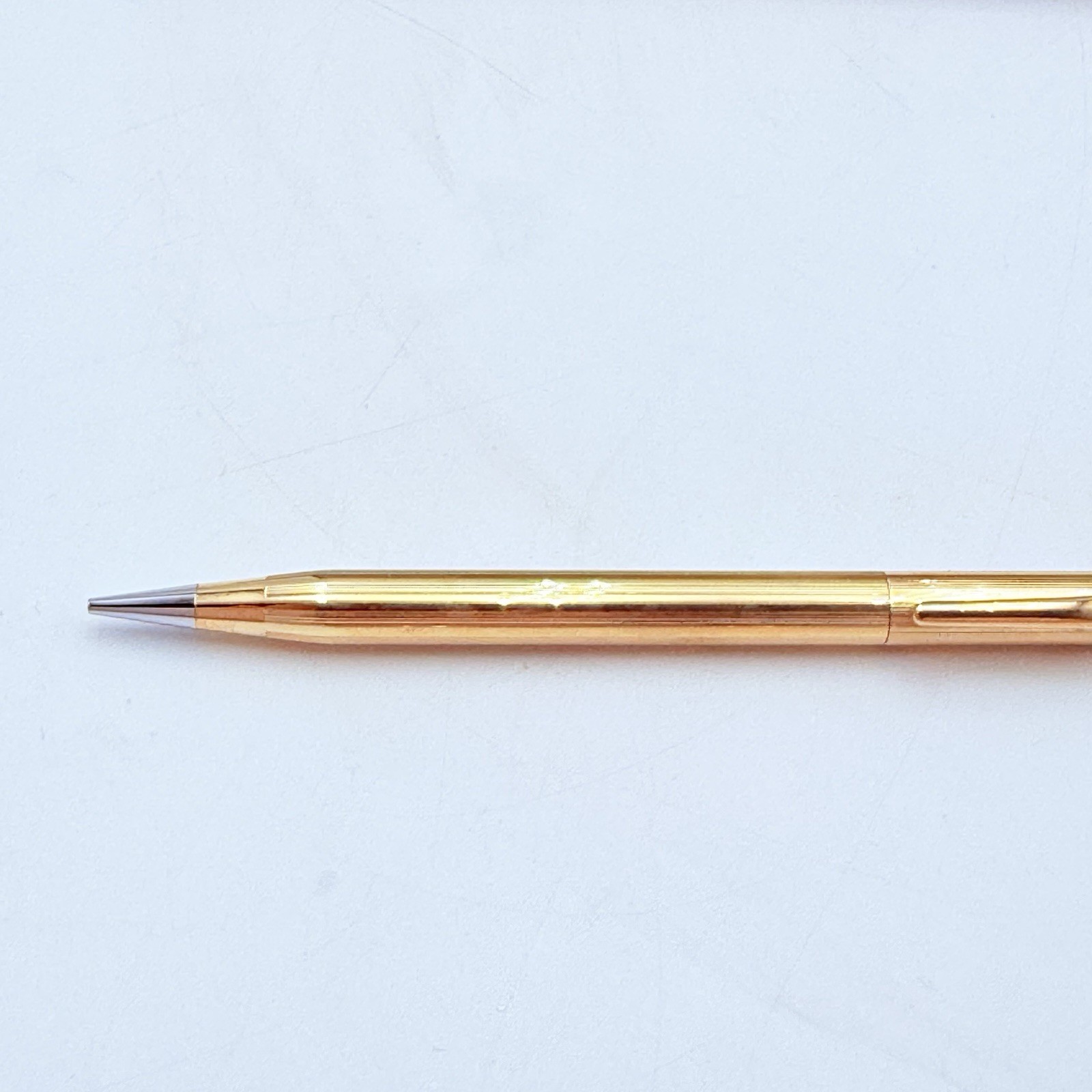 Cross 0.5mm Mechanical Pencil 1/20 10K Gold Filled Twist Click In Box