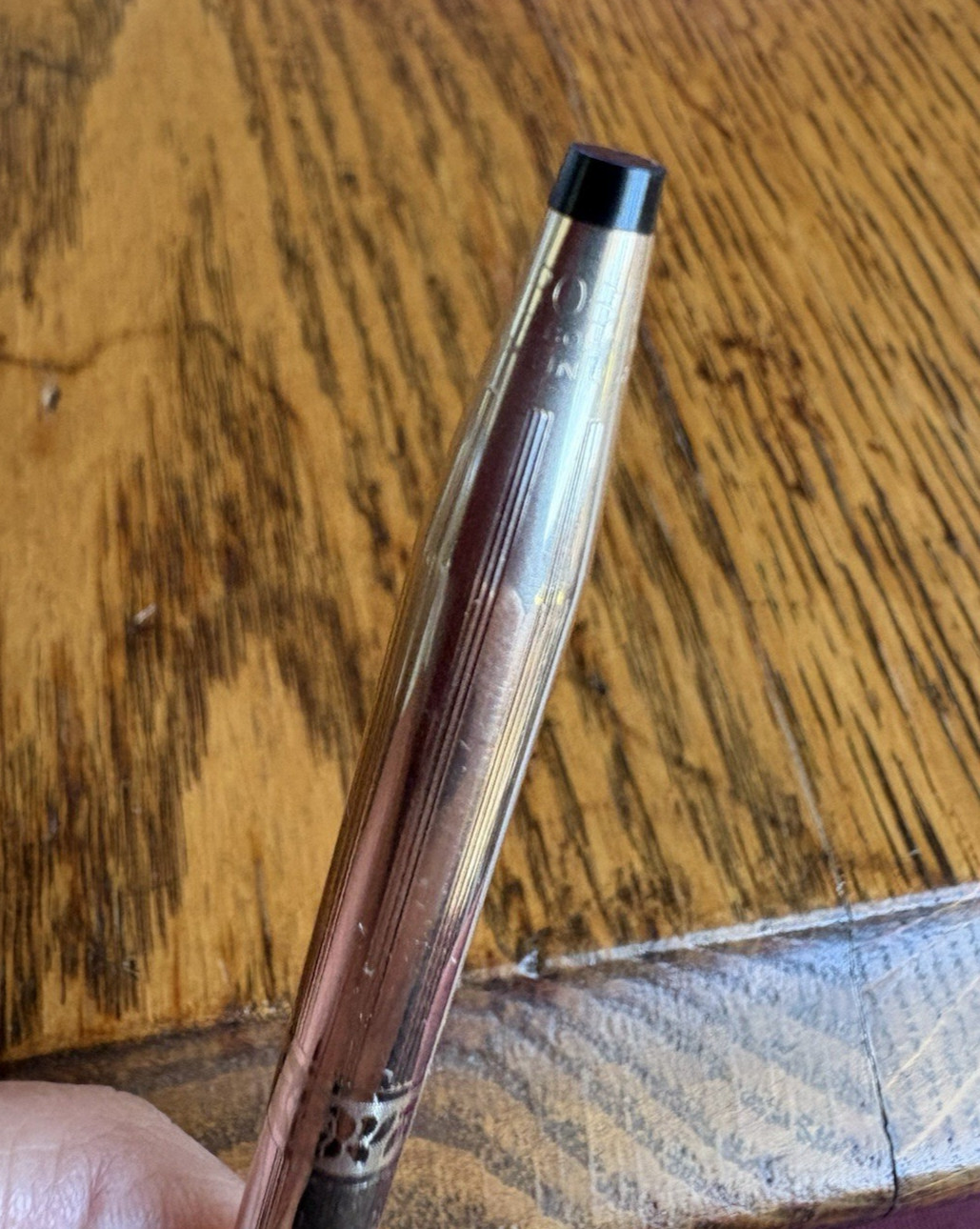 VTG 1/20 14kt Gold Filled VTG CROSS Pencil with refills -useable collectable