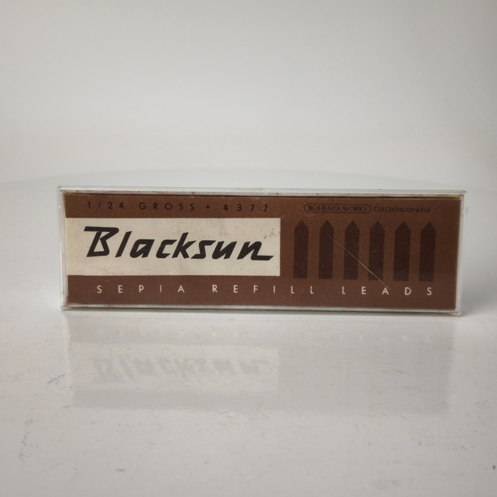 Vintage Blacksun Sepia Refill Leads 5.6mm 1/24 Gross 4377 Bohemia Works #6145