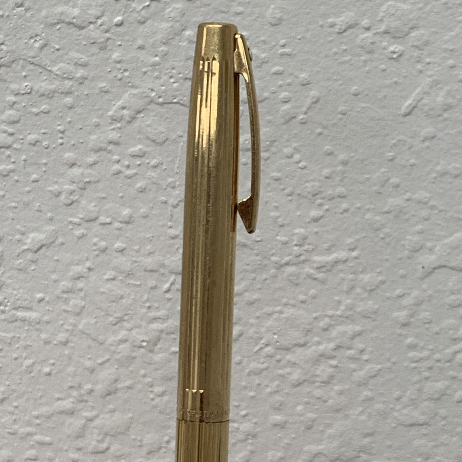 VINTAGE SHEAFFER GOLD FILLED MECHANICAL PENCIL Crown USA RARE * needs Lead