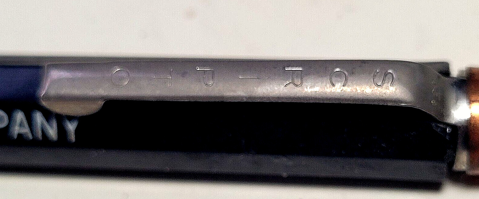Black Pocket Clip-Scripto ADVERTISING-Mechanical Pencil GENERAL ELECTRIC COMPANY