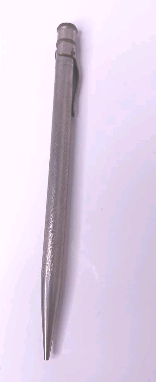 Redipoint Deco Diamond Design Silver Tone Metal Mechanical Pencil Advertising