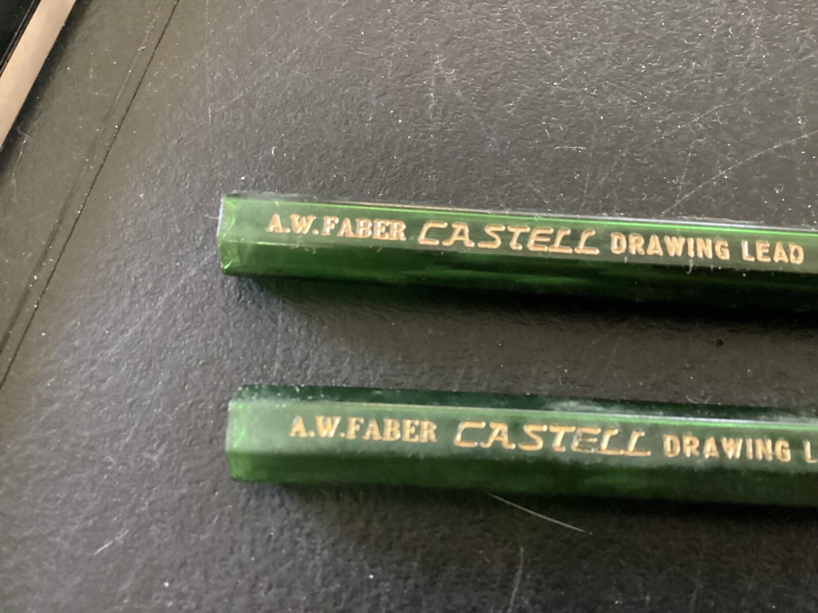 Lot of A.W. Faber CW Steel Drawing Lead 2H + Mechanical Pence Lead